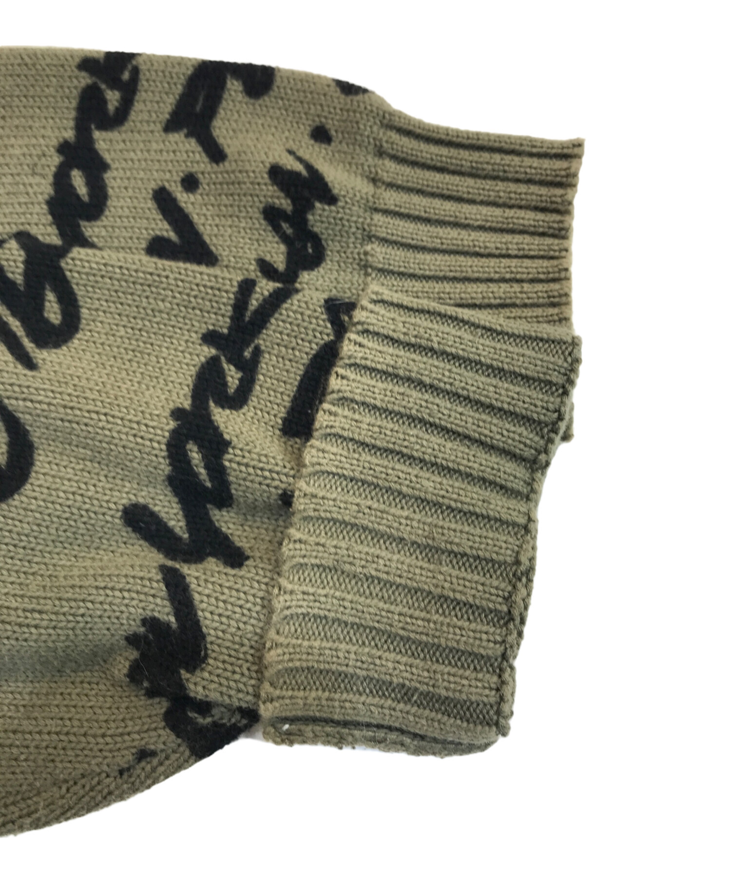 中古・古着通販】SUPREME (シュプリーム) Futura Sweater オリーブ