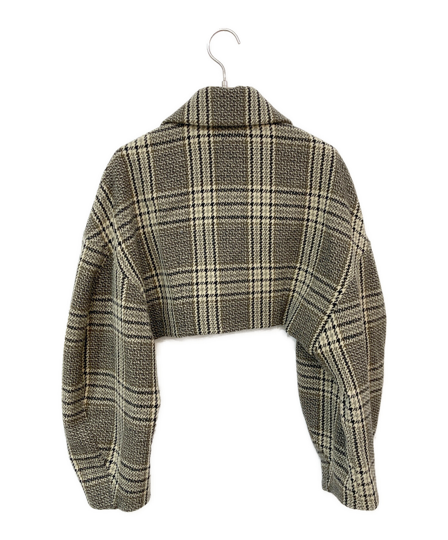 中古・古着通販】CLANE (クラネ) ROUND SLEEVE SHORT JACKET/ラウンド