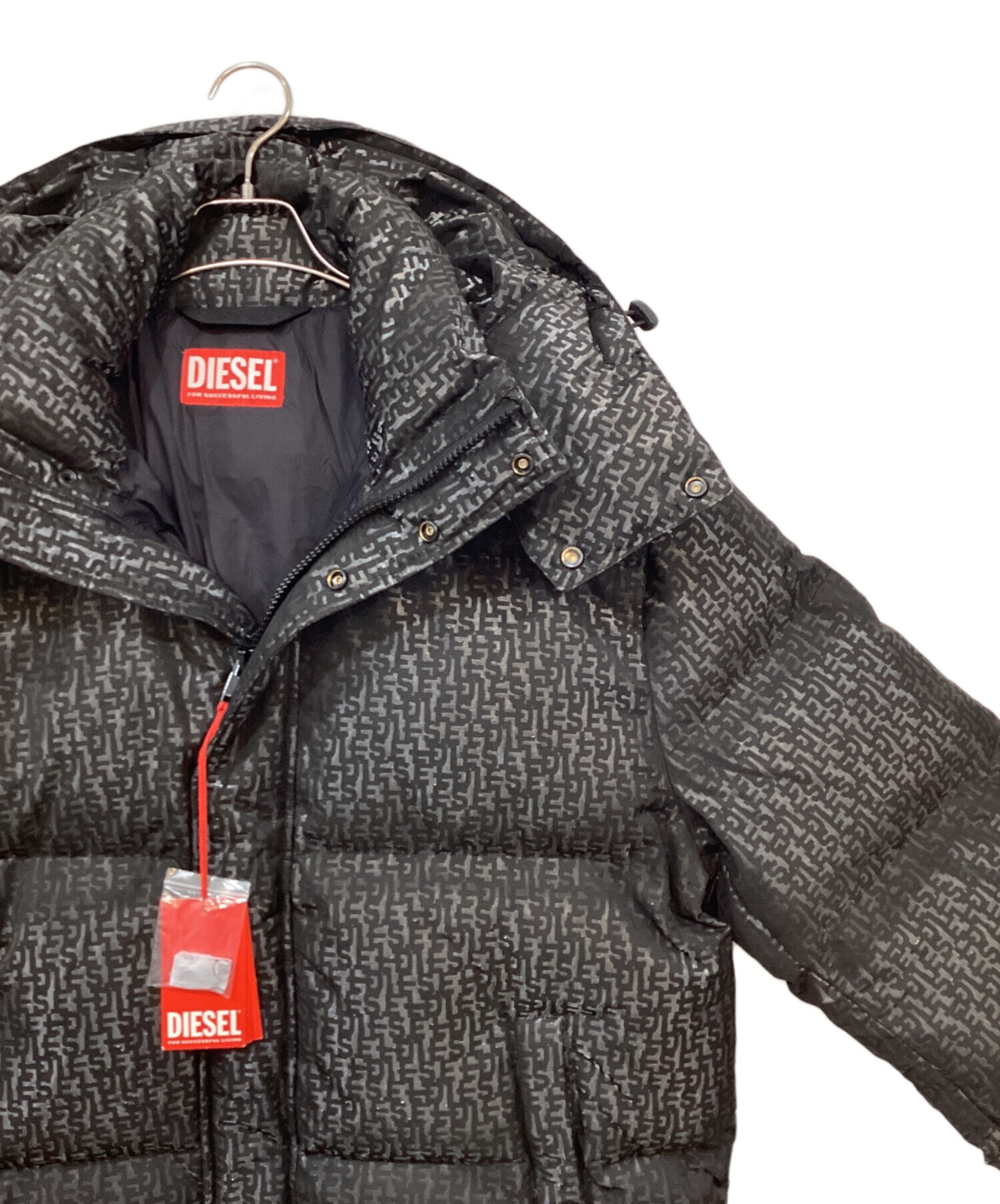 中古・古着通販】DIESEL (ディーゼル) モノグラムウインタージャケット