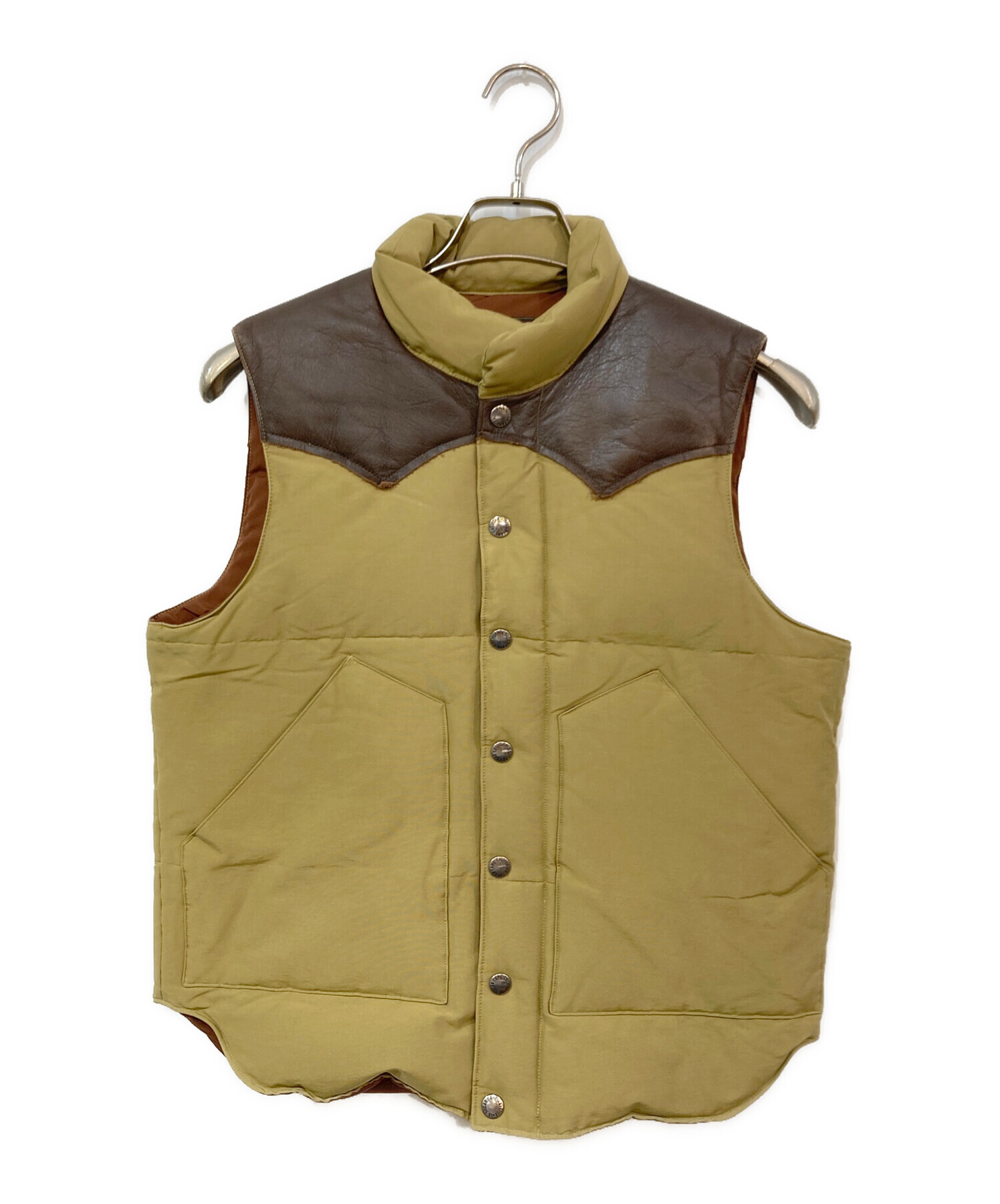 中古・古着通販】SUGAR CANE (シュガーケーン) ダウンベスト ベージュ