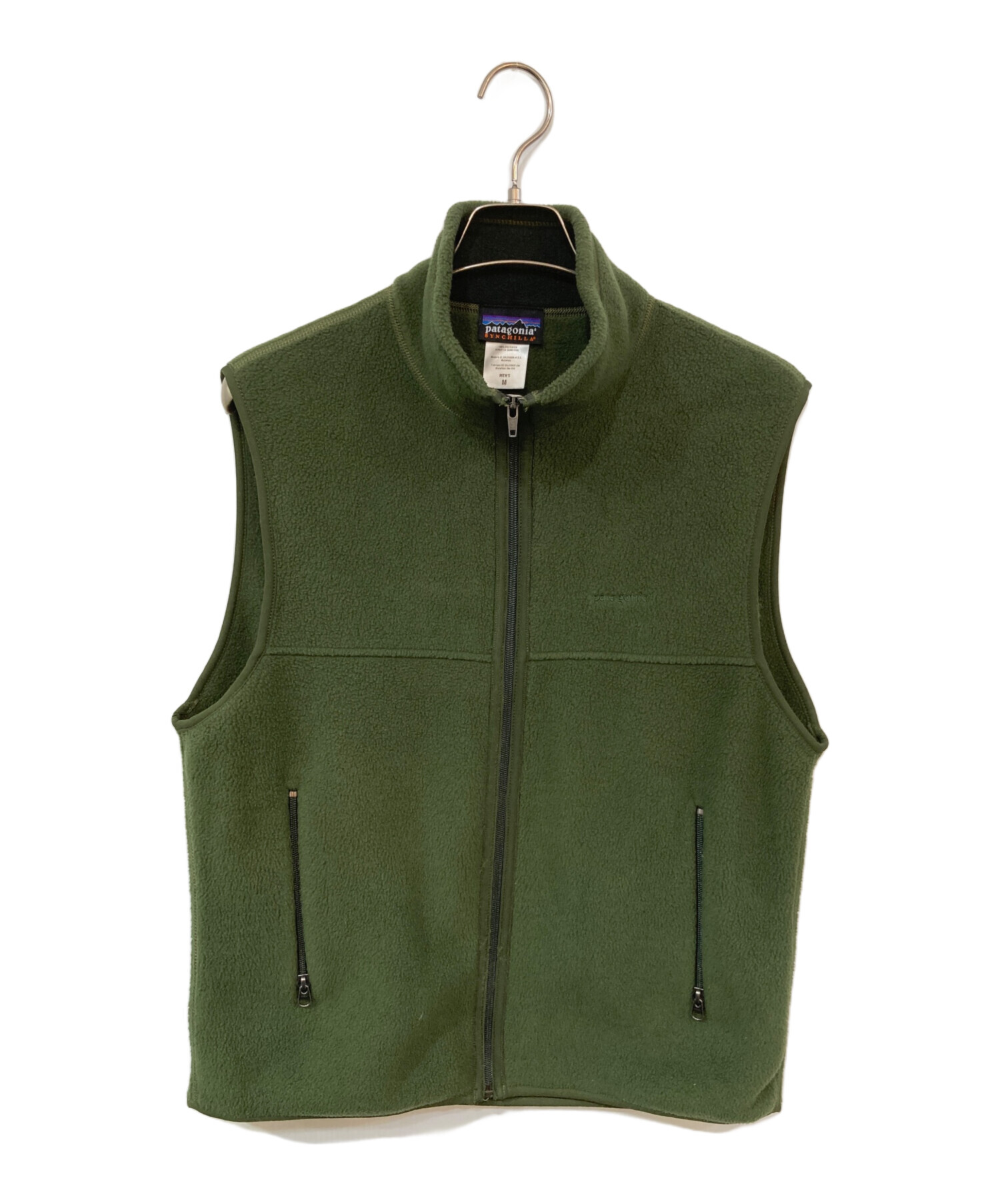 中古・古着通販】Patagonia (パタゴニア) シンチラベスト オリーブ