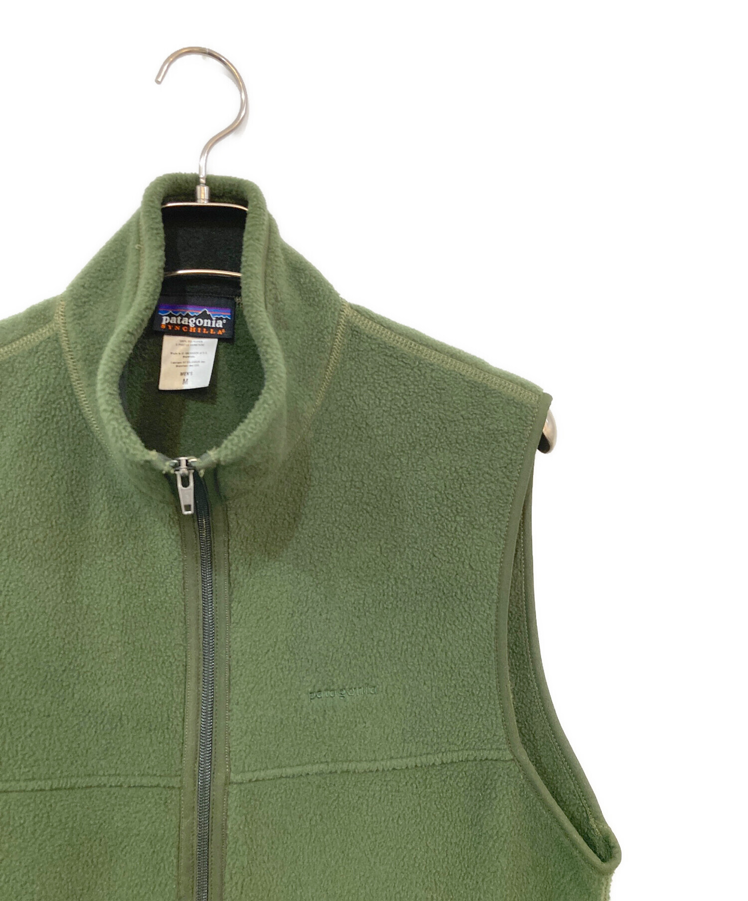 中古・古着通販】Patagonia (パタゴニア) シンチラベスト オリーブ