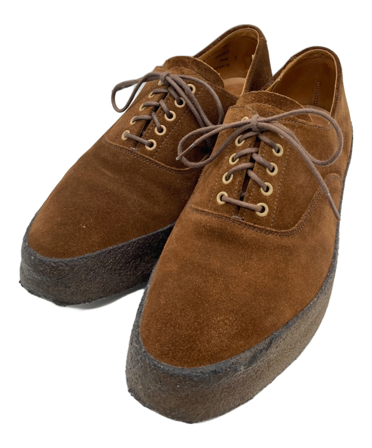 中古・古着通販】SANDERS (サンダース) スエードドレスシューズ