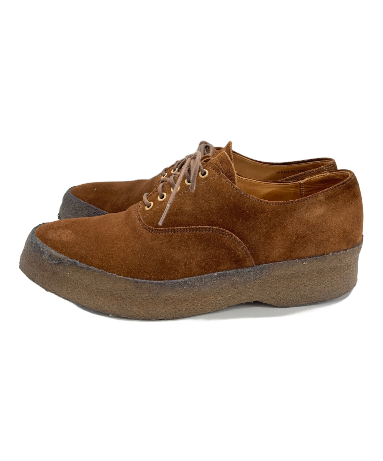 中古・古着通販】SANDERS (サンダース) スエードドレスシューズ