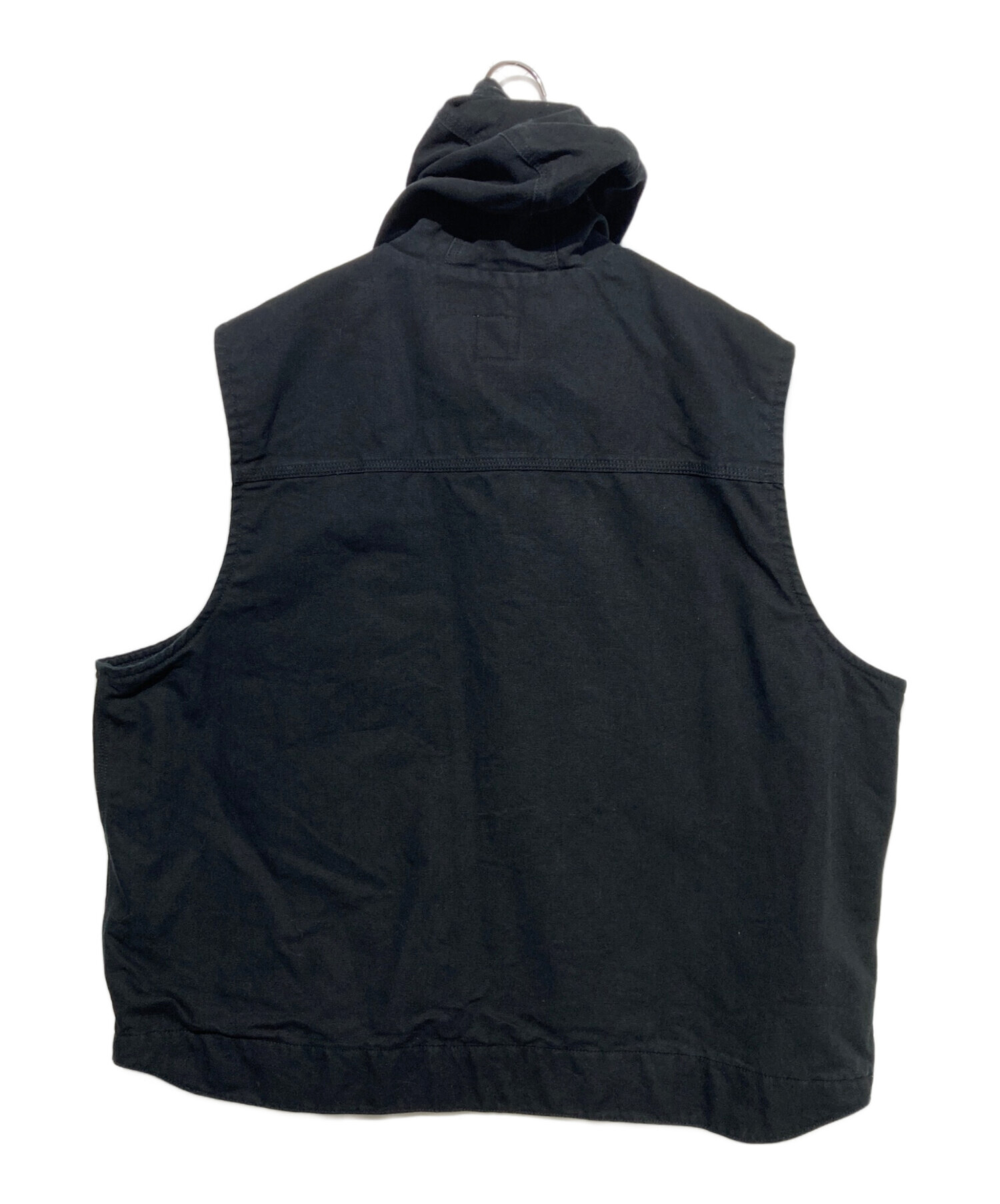 中古・古着通販】CarHartt (カーハート) ダックワークベスト ブラック