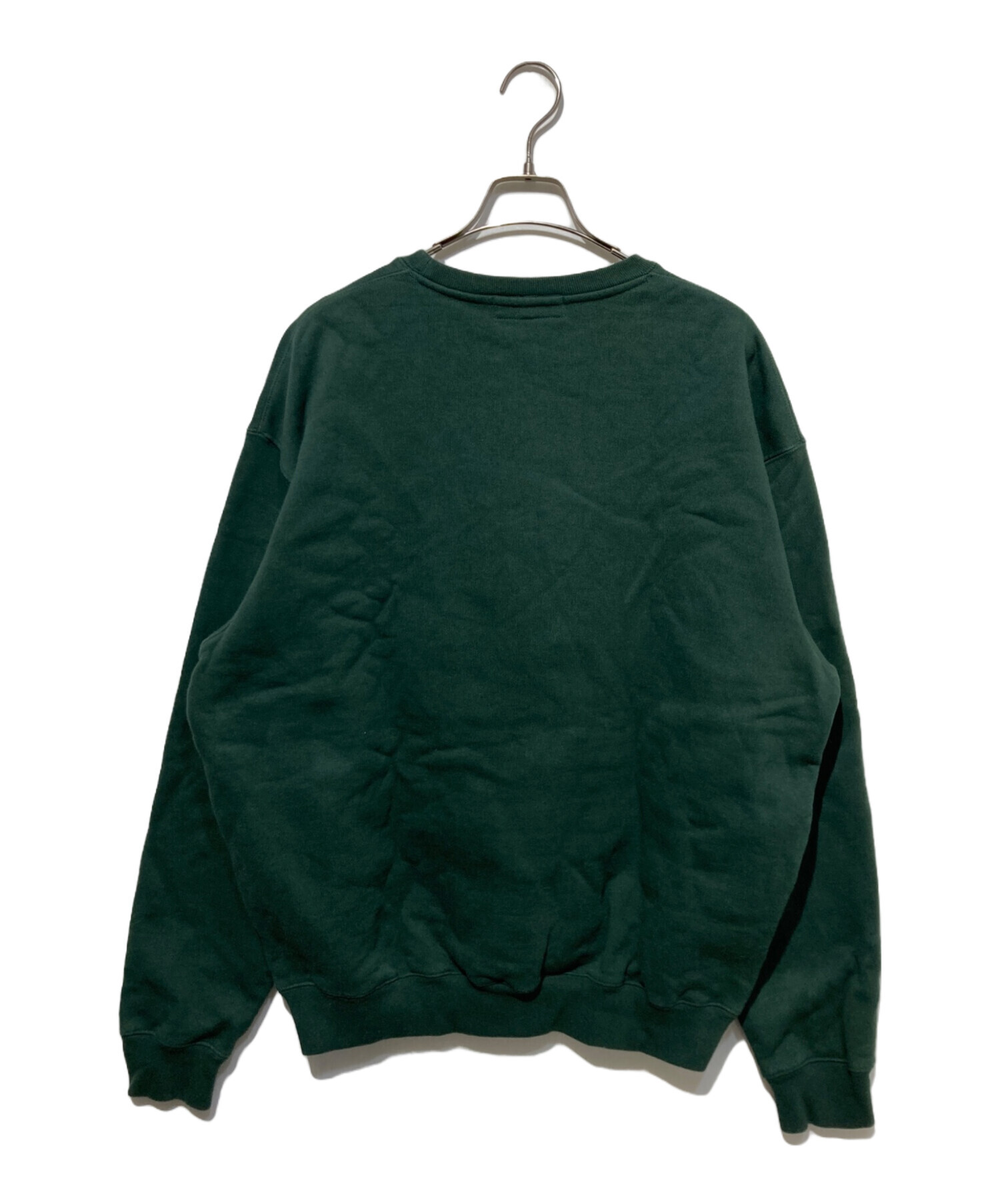 中古・古着通販】BoTT (ボット) ロゴスウェット グリーン サイズ:XL