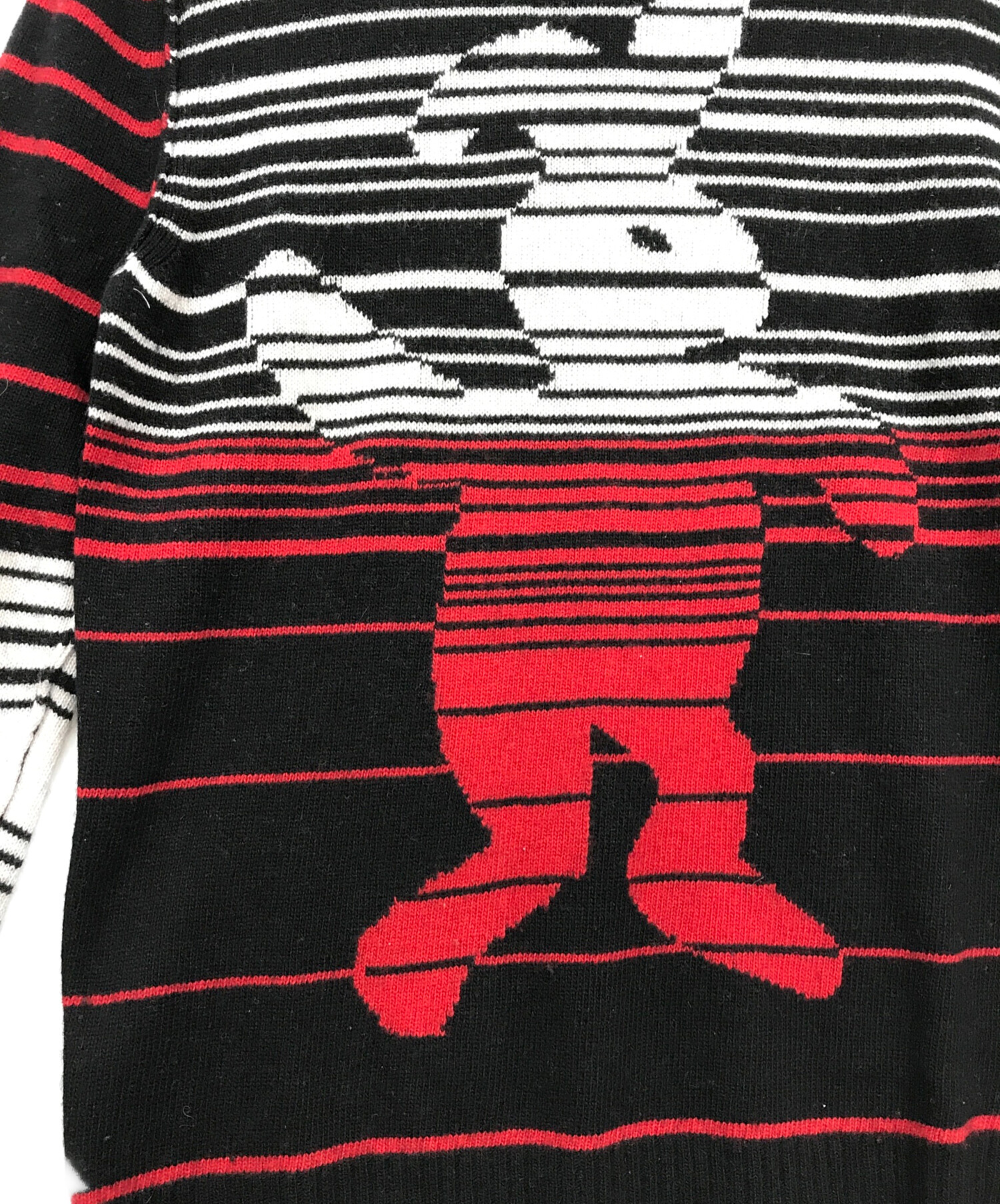 中古・古着通販】MARNI (マルニ) DANCE BUNNY SWEATER レッド サイズ