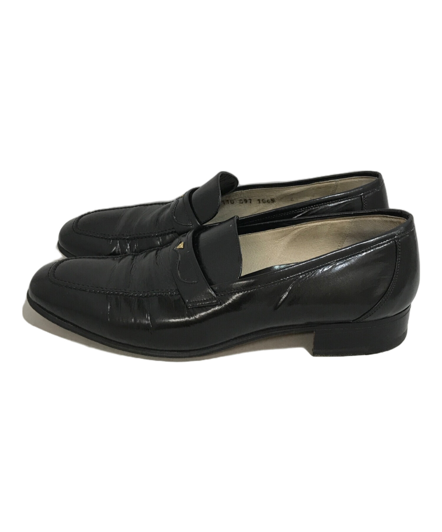 中古・古着通販】GUCCI (グッチ) ローファー ブラック サイズ:41