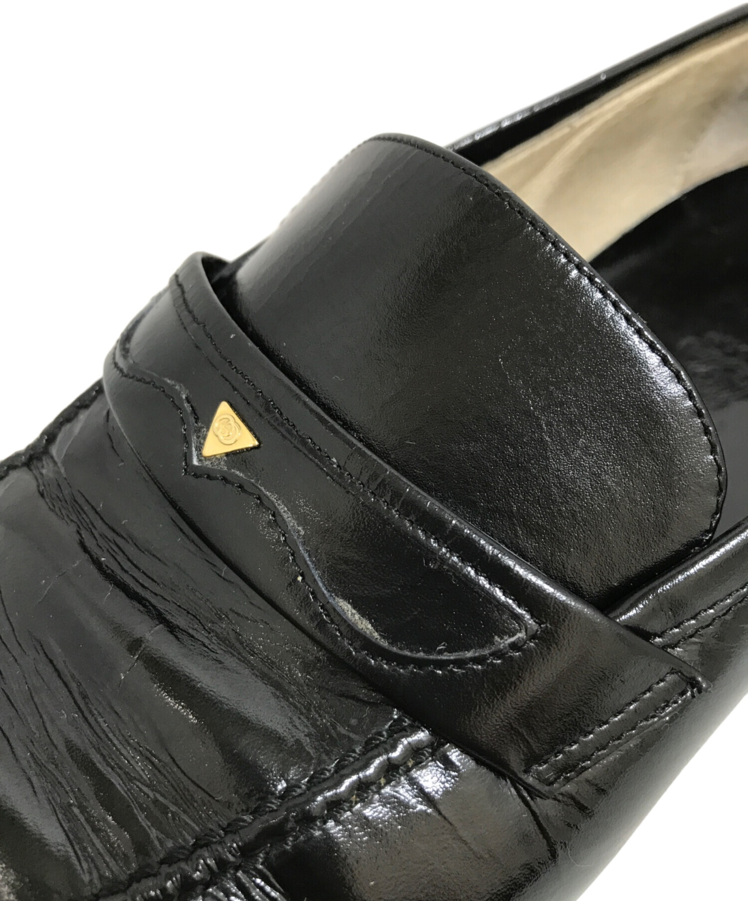中古・古着通販】GUCCI (グッチ) ローファー ブラック サイズ:41