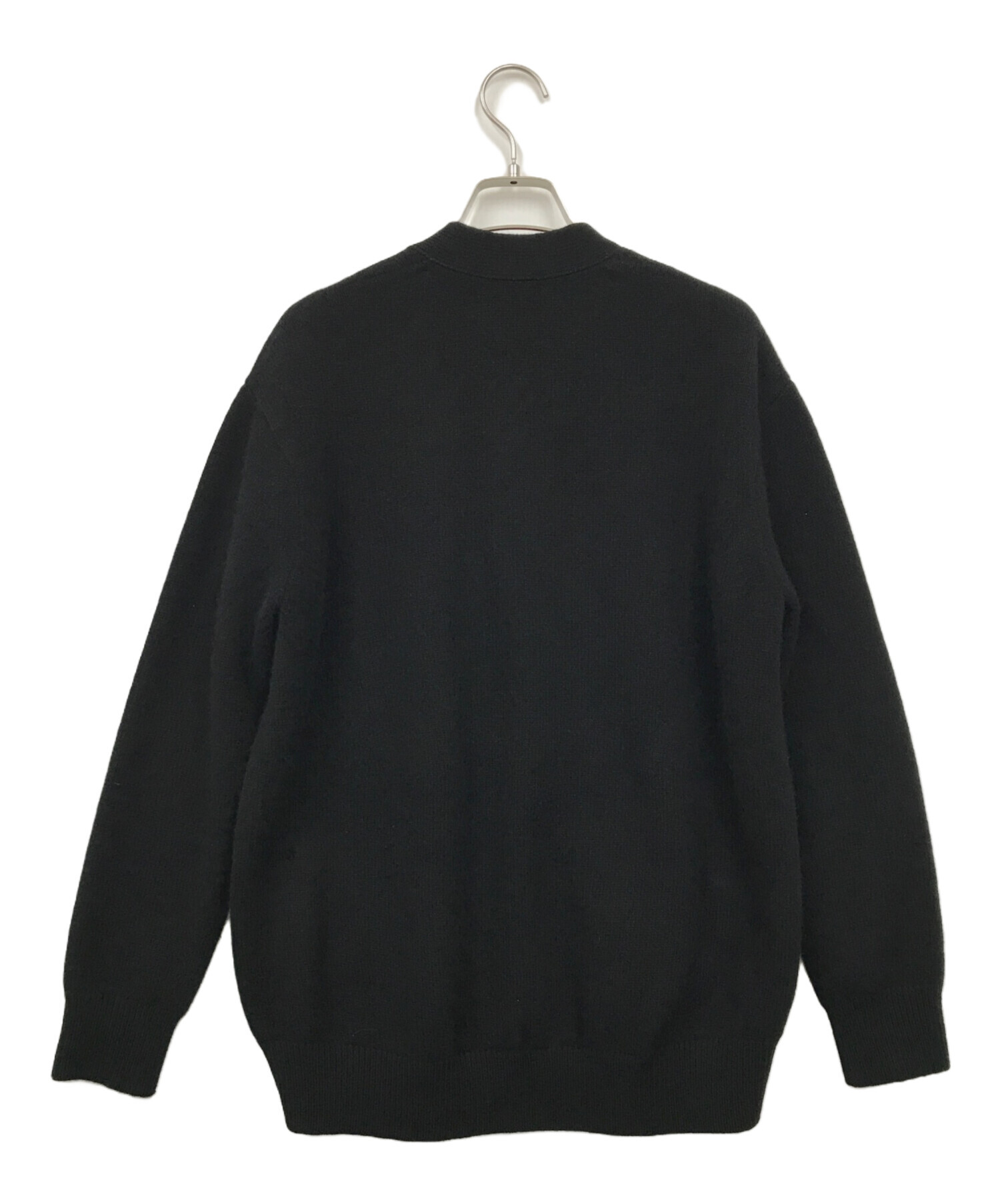 中古・古着通販】DRAWER (ドゥロワー) カシミヤカーディガン ブラック