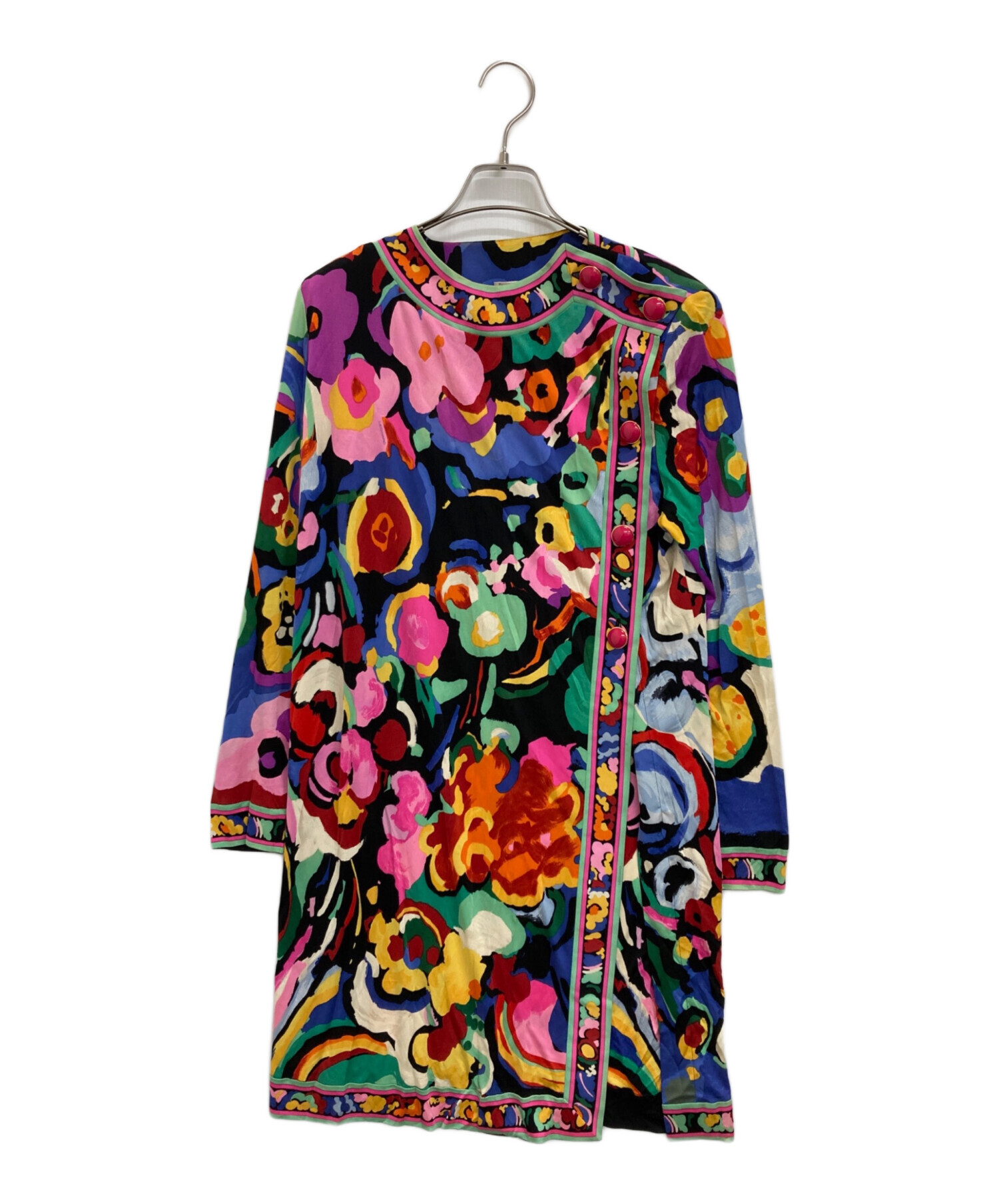 中古・古着通販】LEONARD (レオナール) ワンピース マルチカラー