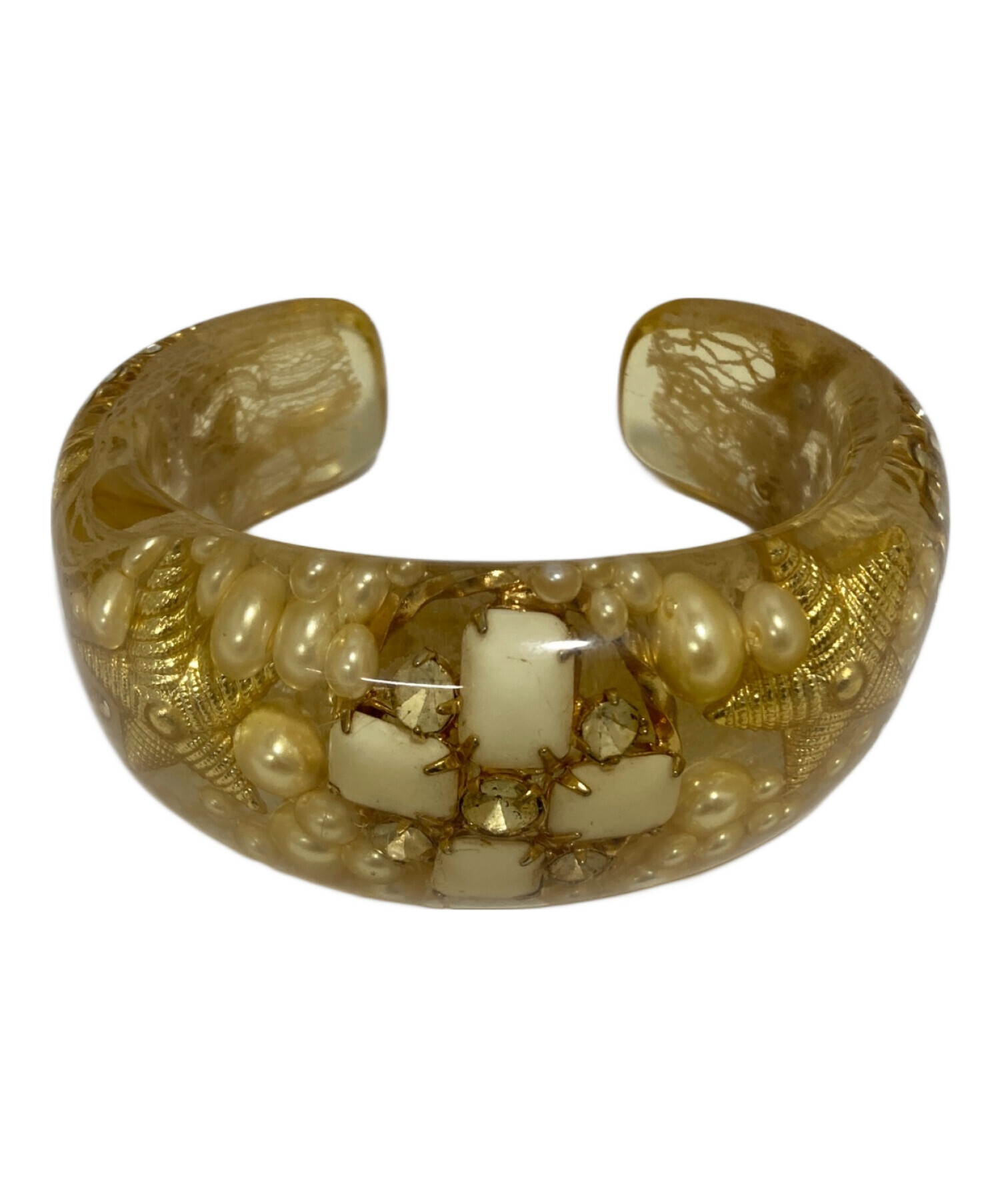 中古・古着通販】RUKA (ルカ) バングル イエロー｜ブランド・古着通販