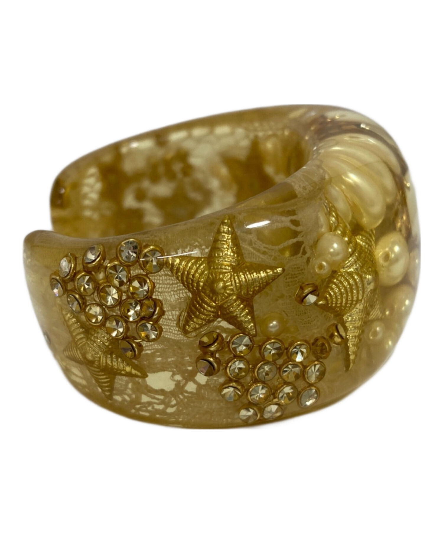 中古・古着通販】RUKA (ルカ) バングル イエロー｜ブランド・古着通販