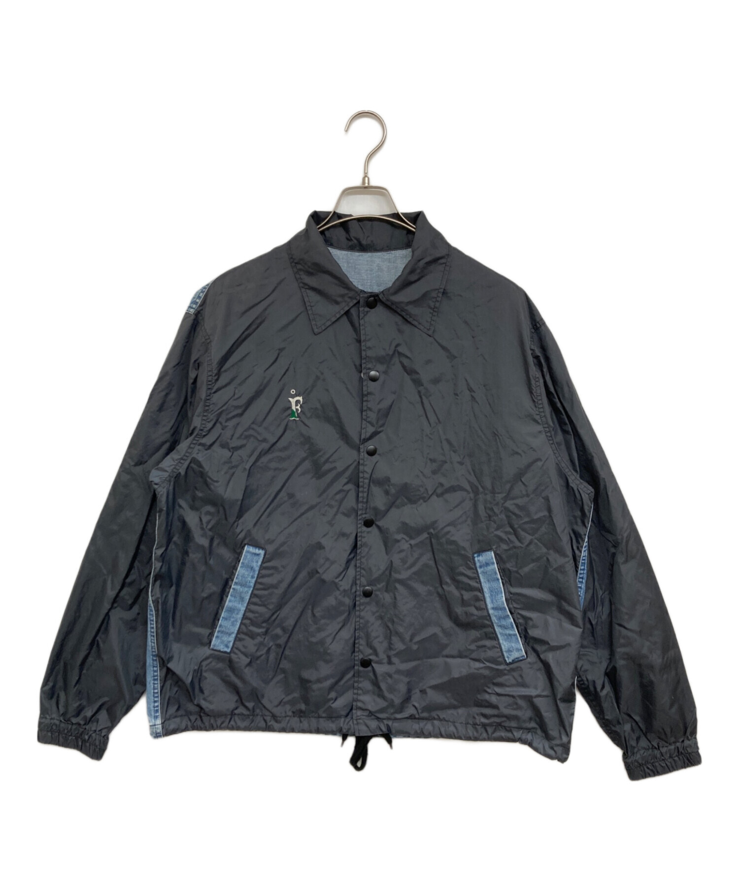 中古・古着通販】FACETASM (ファセッタズム) デニムナイロンコーチ