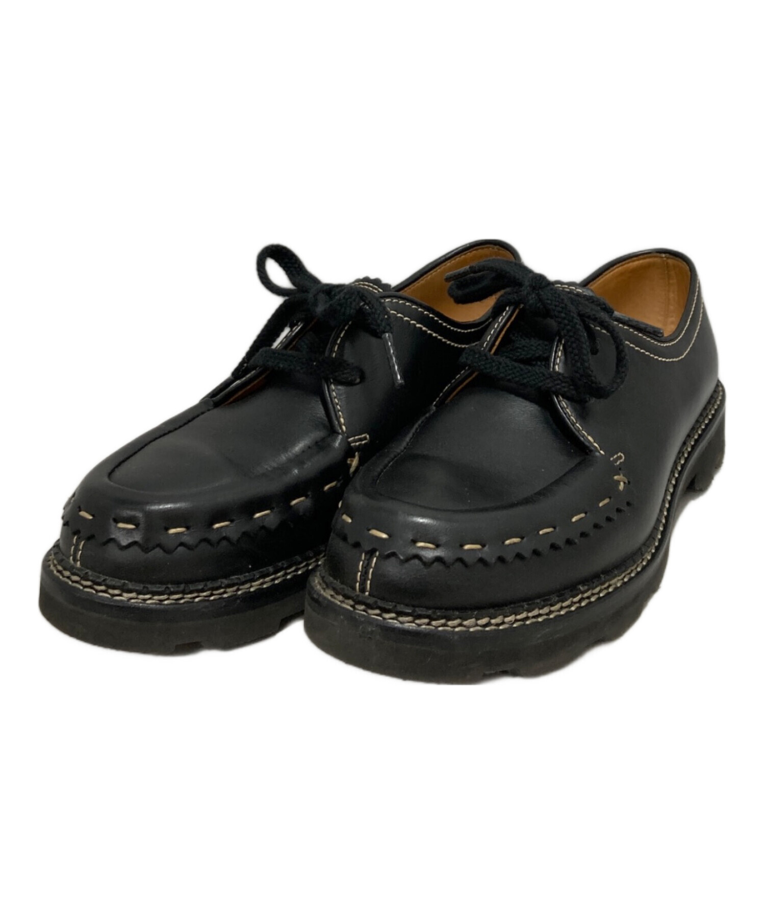 中古・古着通販】REGAL (リーガル) レザーシューズ ブラック サイズ:25