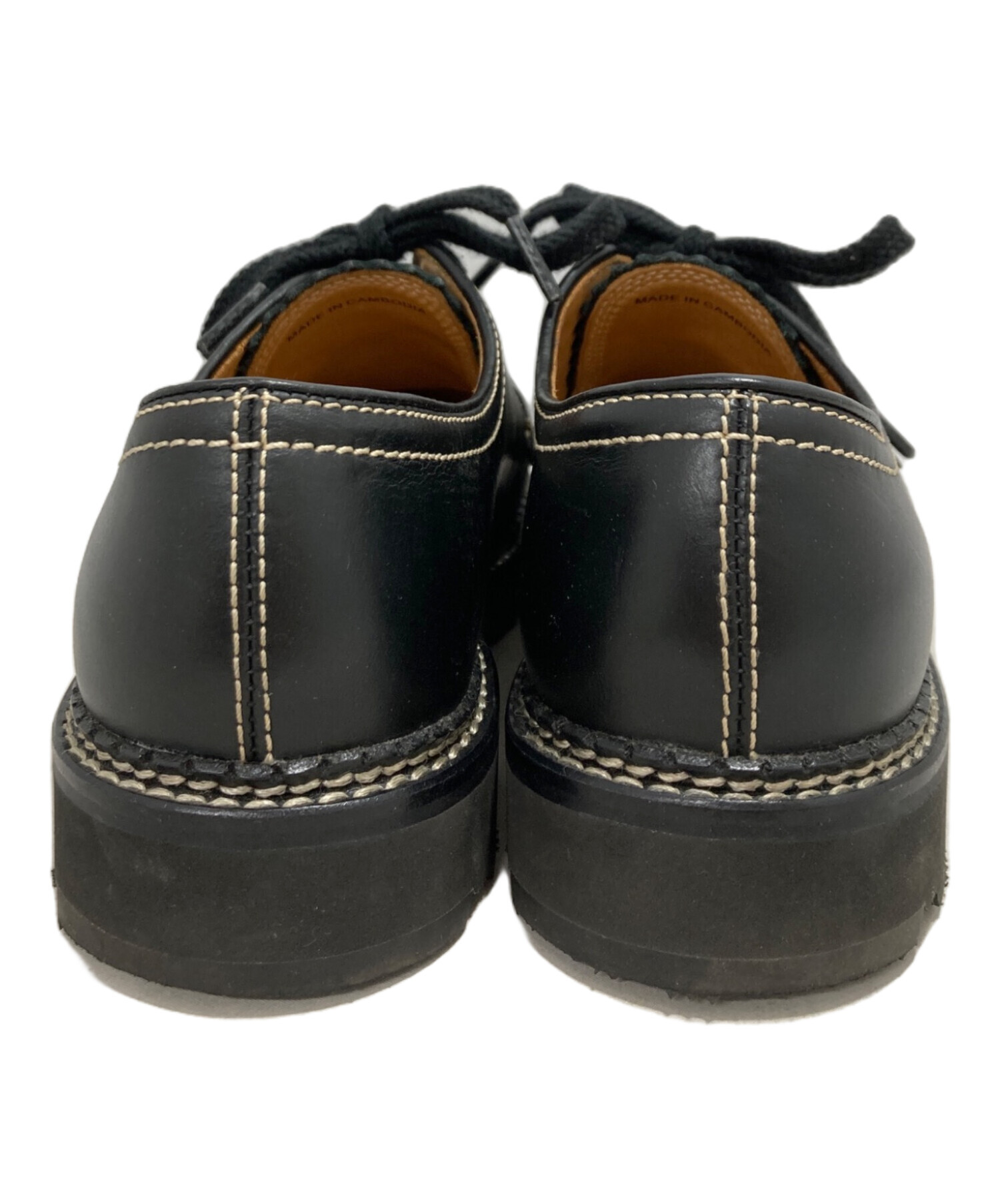 中古・古着通販】REGAL (リーガル) レザーシューズ ブラック サイズ:25