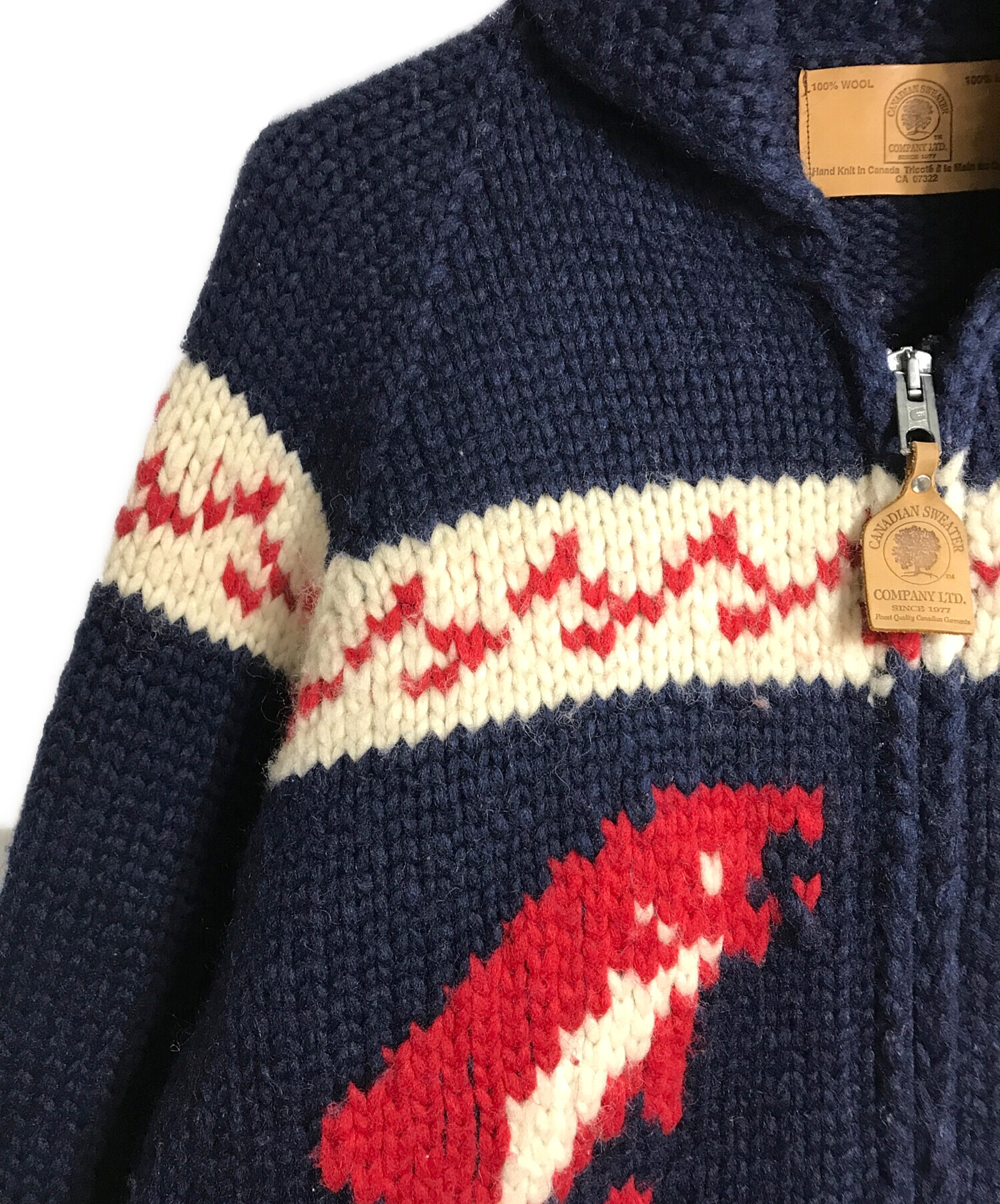 中古・古着通販】CANADIAN SWEATER (カナディアンセーター) シャチ