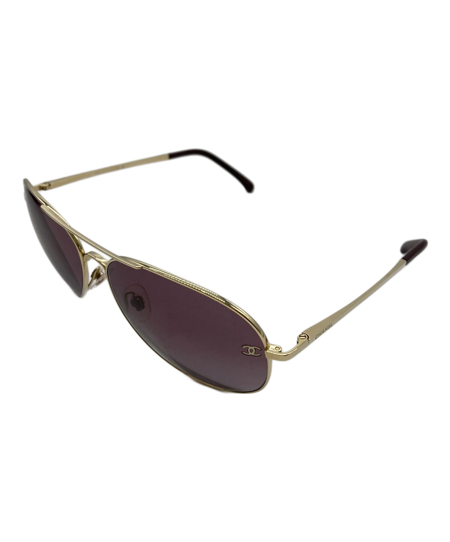 中古・古着通販】CHANEL (シャネル) ココマーク ロゴサングラス サイズ