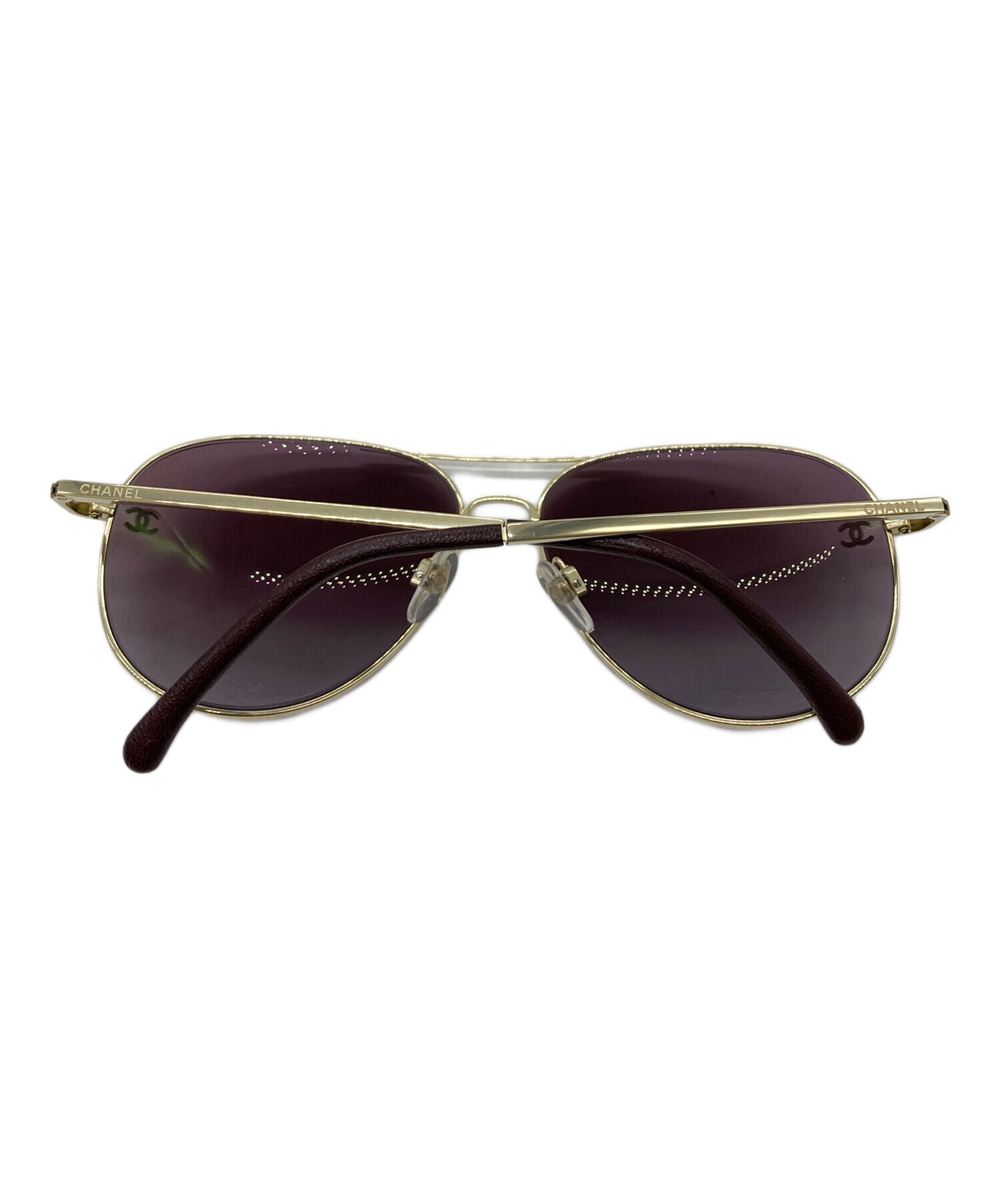 中古・古着通販】CHANEL (シャネル) ココマーク ロゴサングラス サイズ