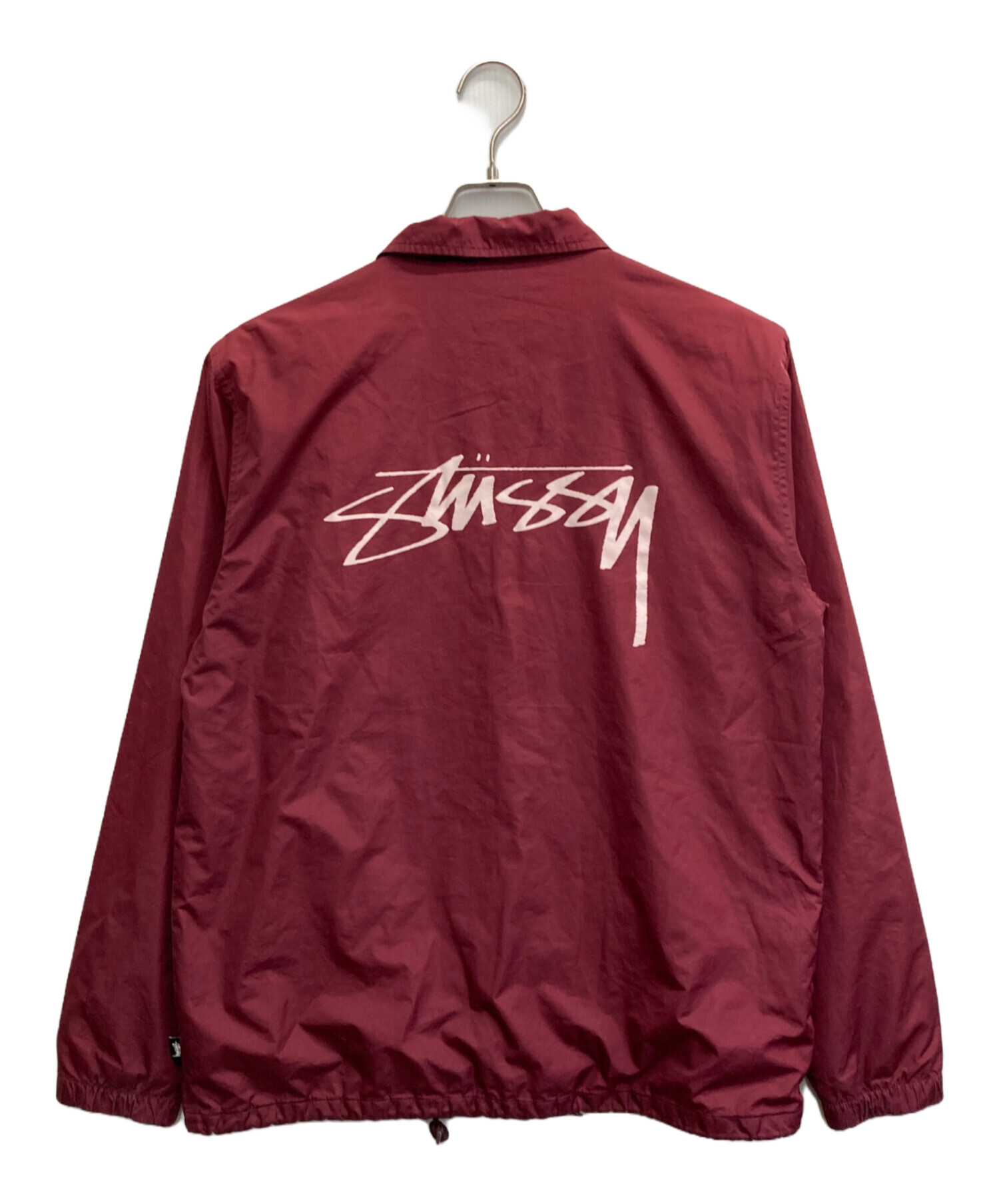 中古・古着通販】stussy (ステューシー) コーチジャケット レッド