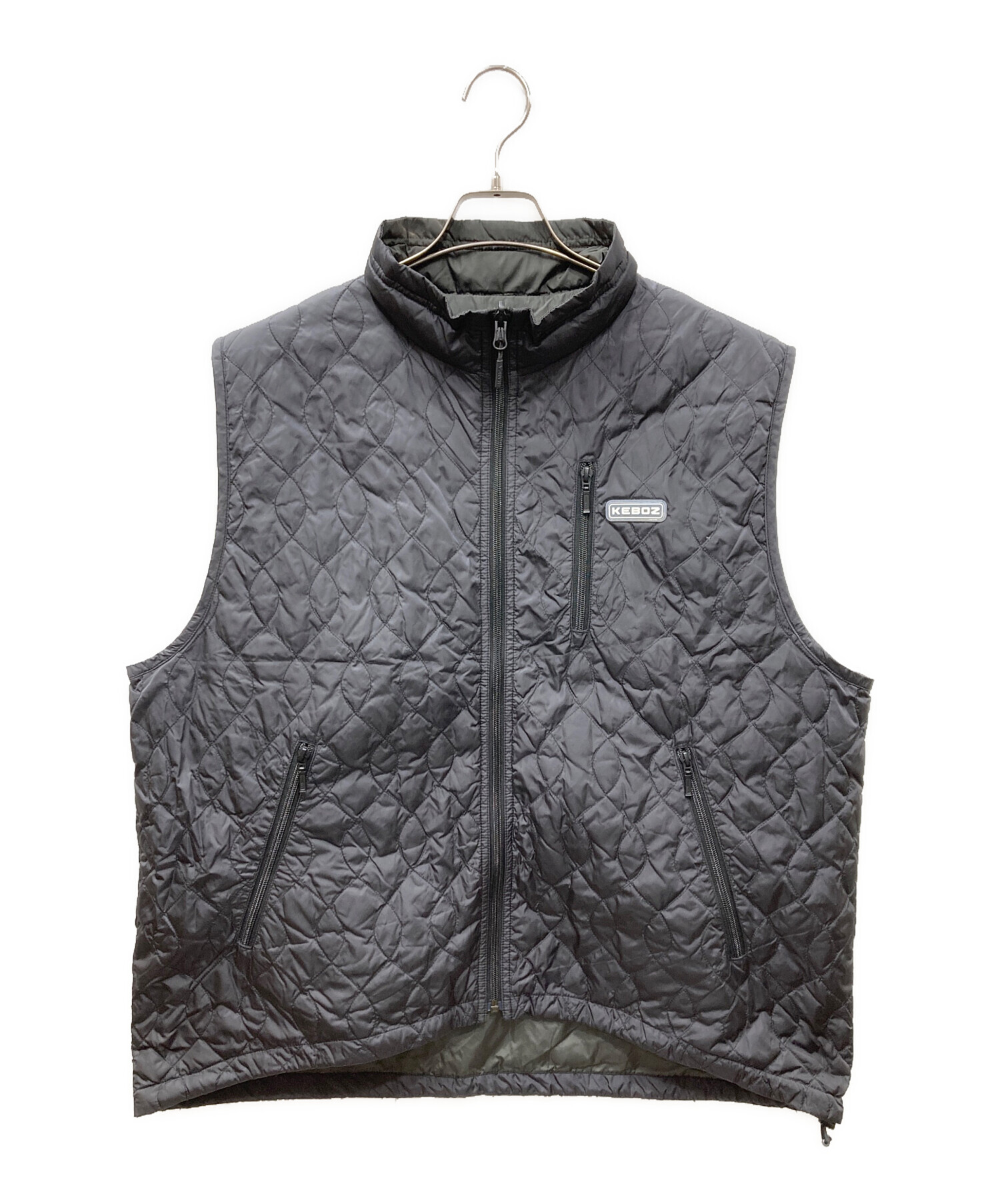 中古・古着通販】KEBOZ (ケボズ) NANGA (ナンガ) REVERSIBLE DOWN VEST