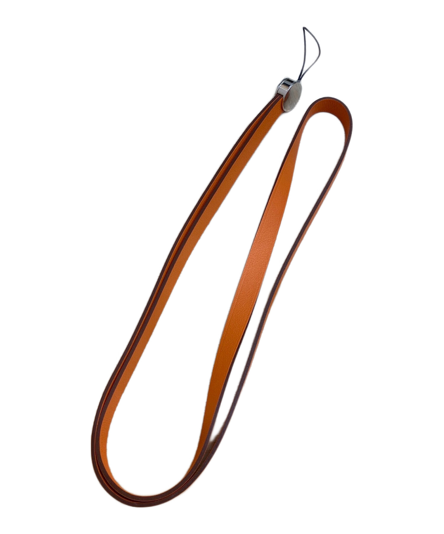 中古・古着通販】HERMES (エルメス) セリエ ネックストラップ オレンジ