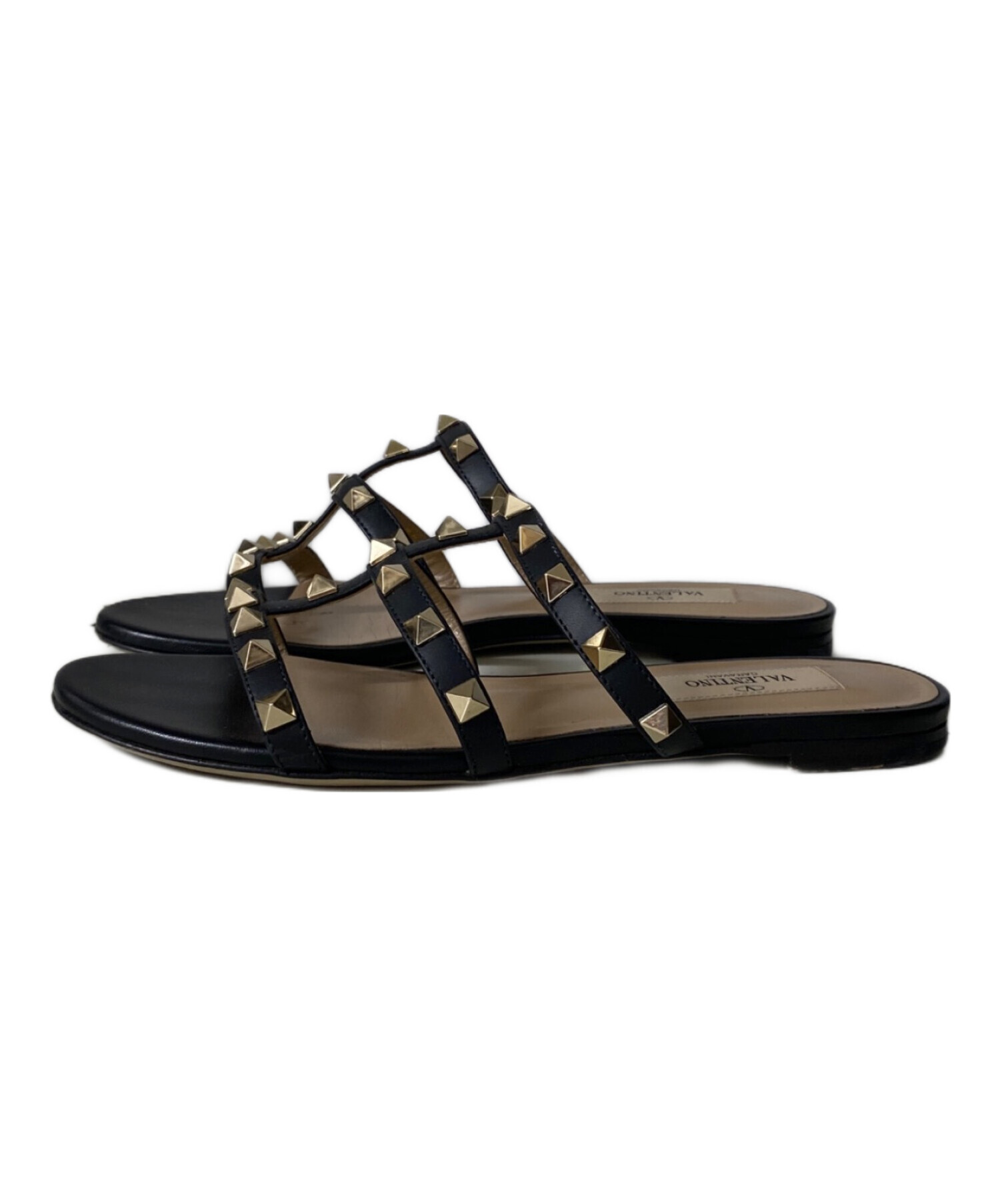 中古・古着通販】VALENTINO (ヴァレンティノ) ロックスタッズサンダル