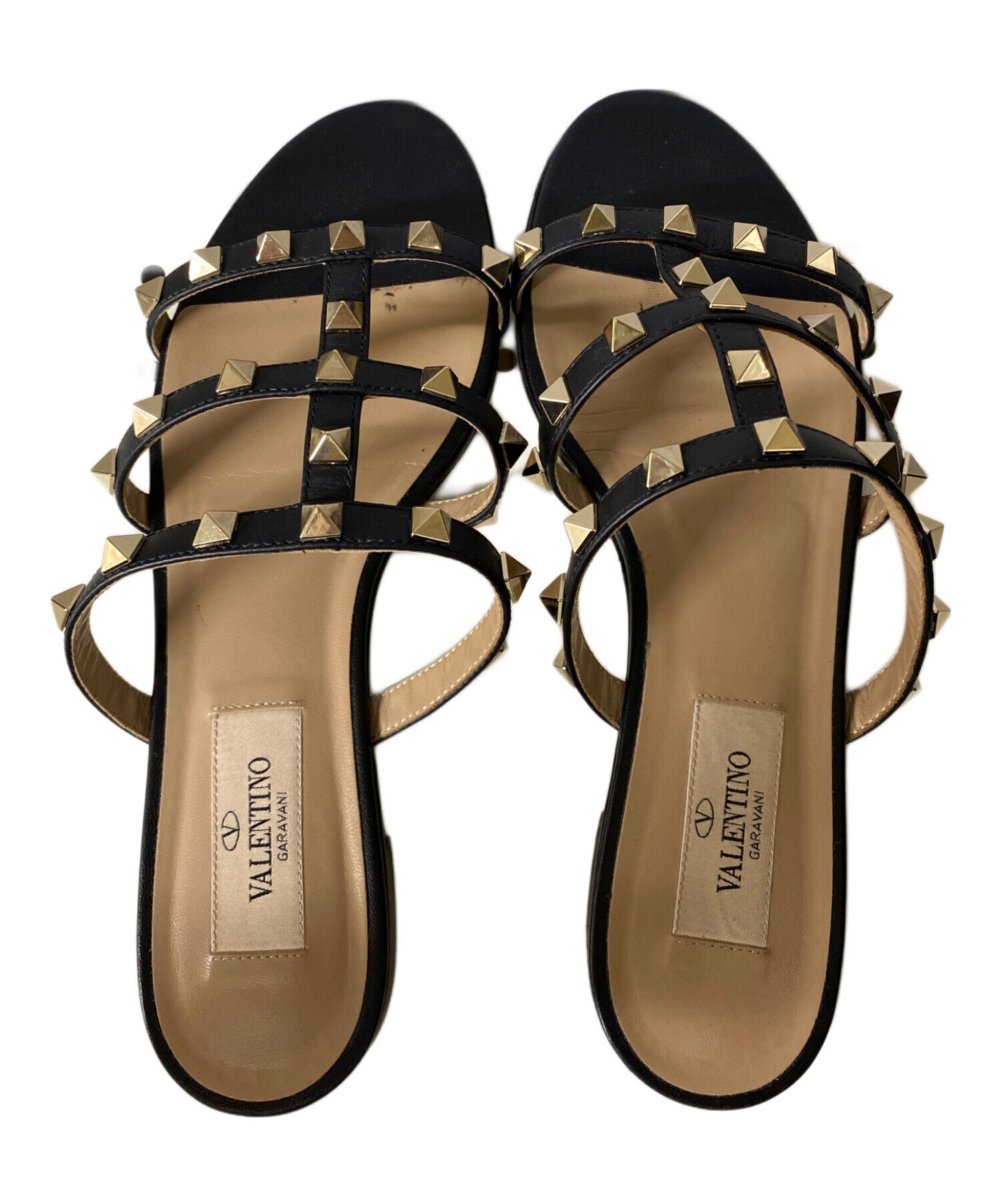 中古・古着通販】VALENTINO (ヴァレンティノ) ロックスタッズサンダル