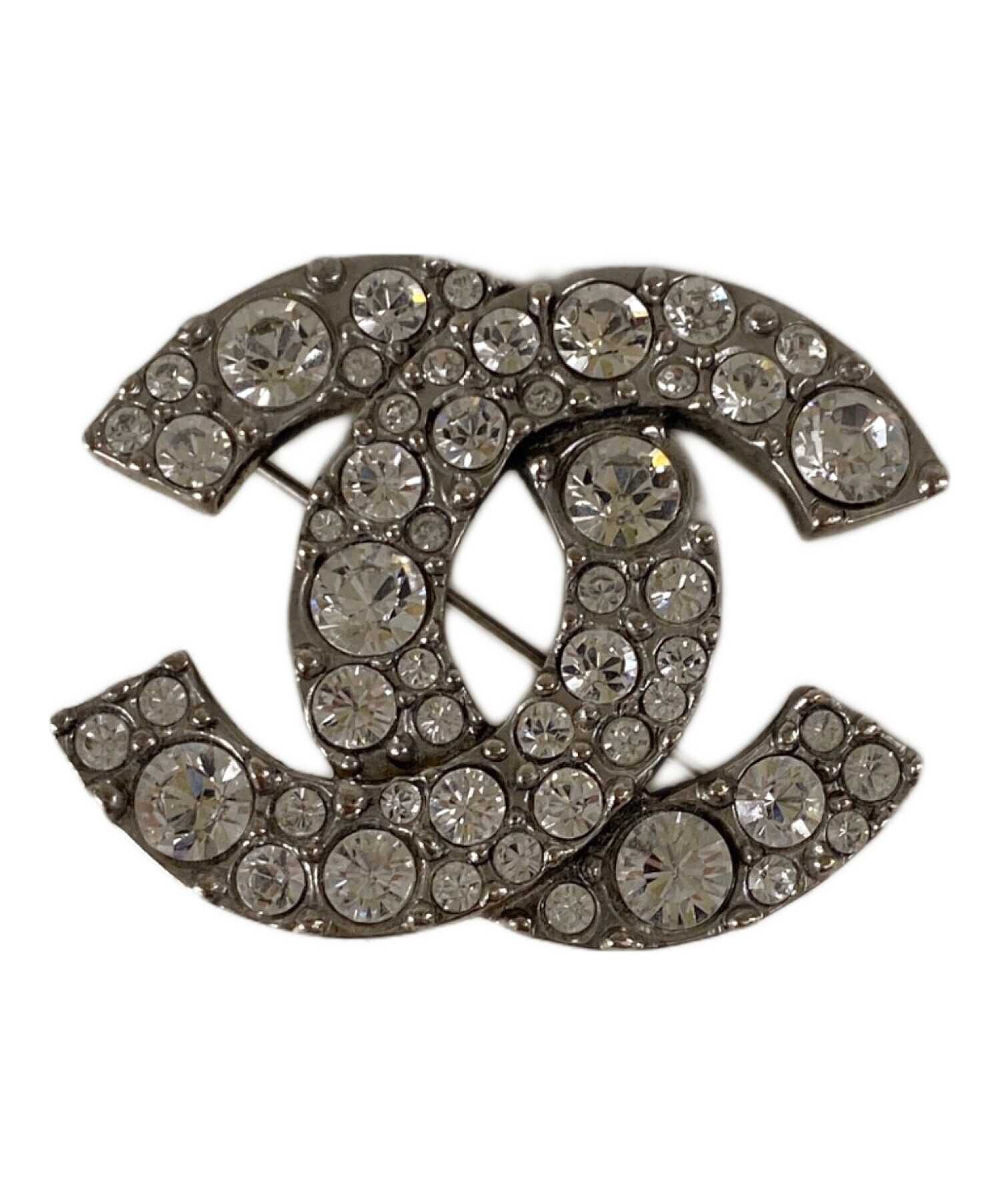 中古・古着通販】CHANEL (シャネル) ラインストーン ココマーク