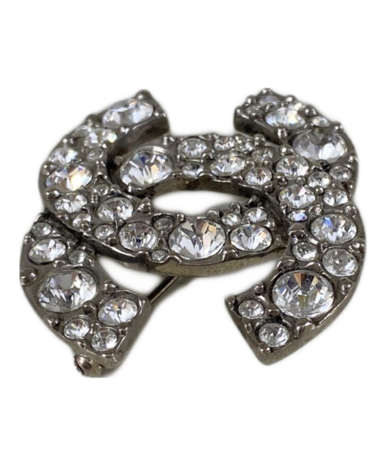 中古・古着通販】CHANEL (シャネル) ラインストーン ココマーク