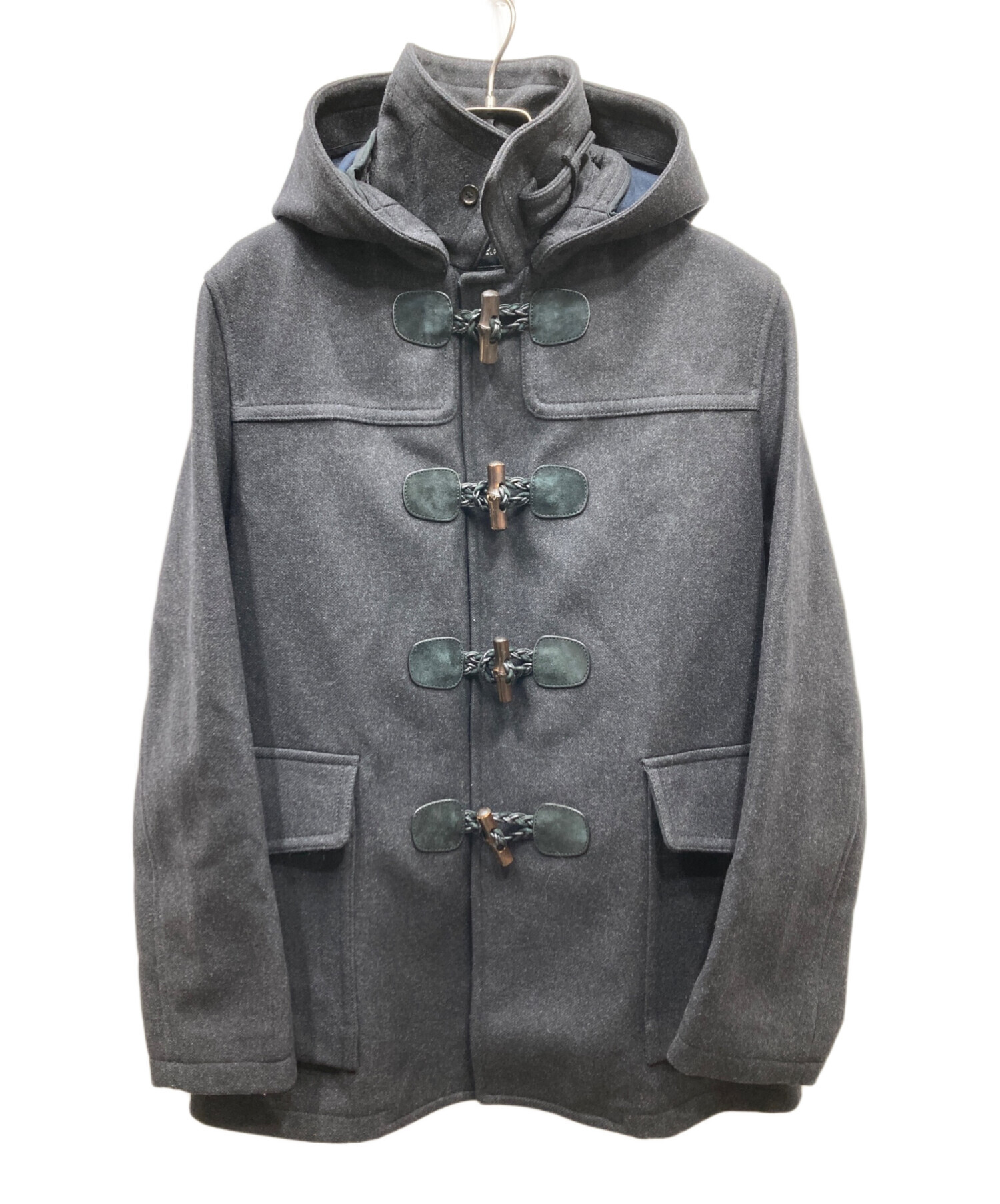 中古・古着通販】GUCCI (グッチ) ダッフルコート グレー サイズ:SIZE