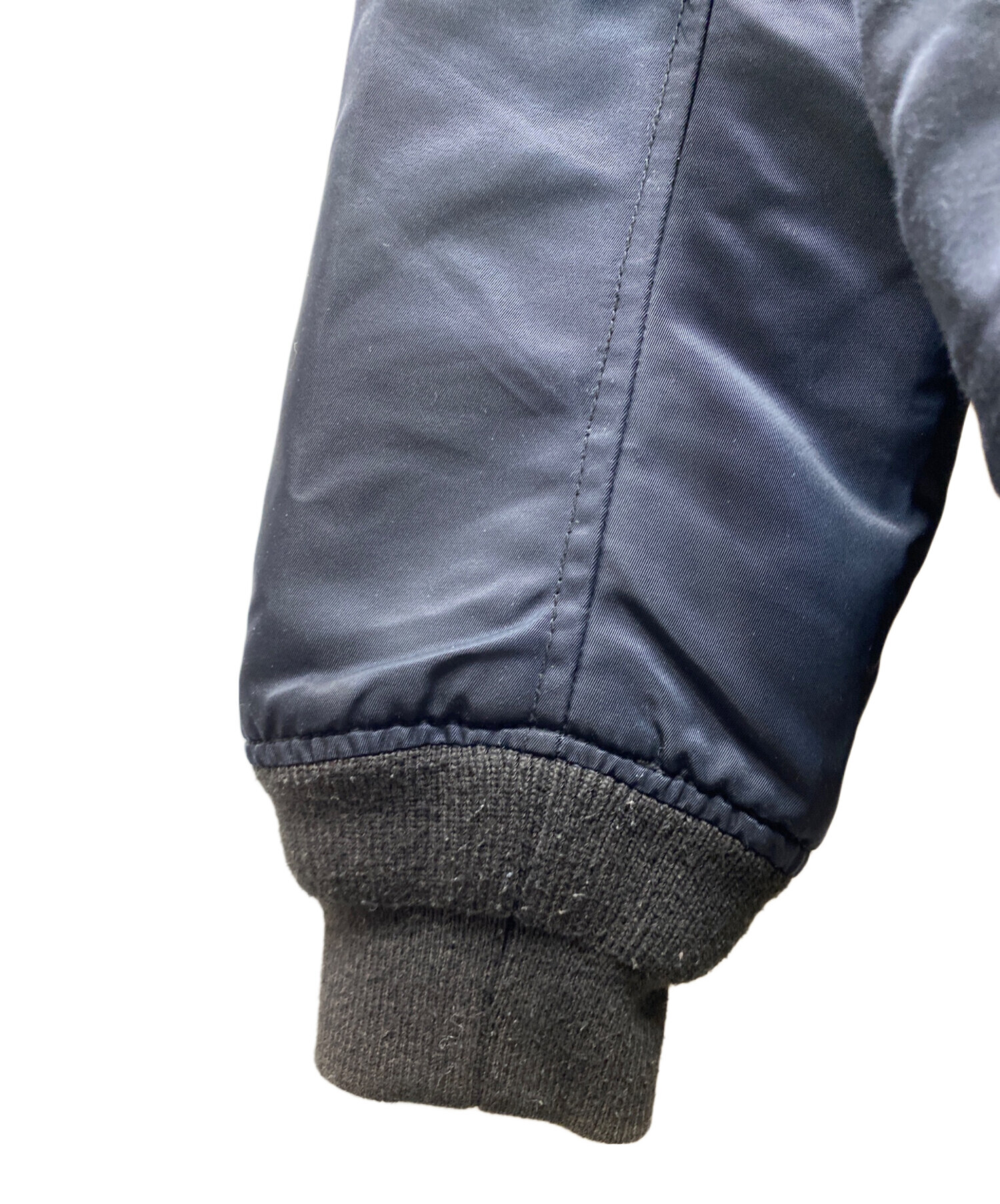 中古・古着通販】THE BONEZ (ザボーンズ) MA-1ジャケット ブラック