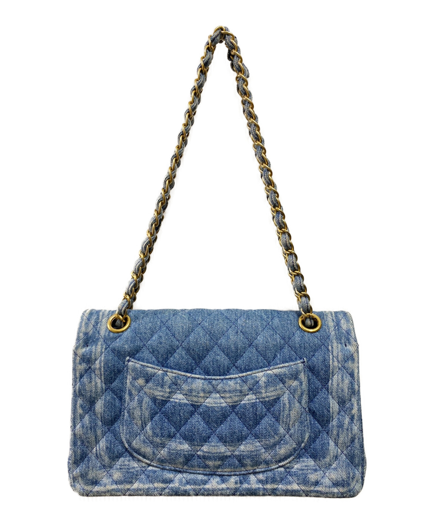 中古・古着通販】CHANEL (シャネル) マトラッセデニムチェーン