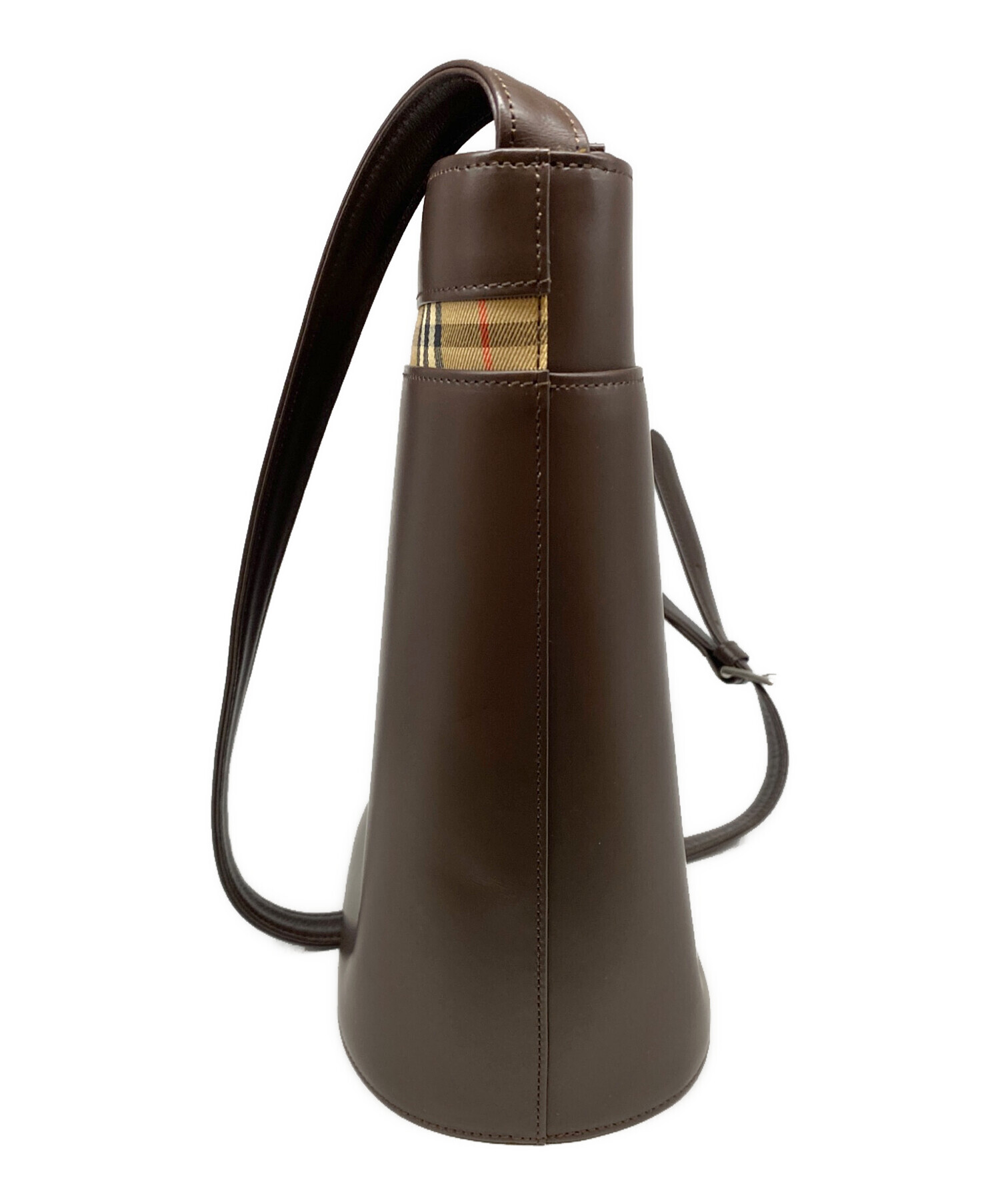 中古・古着通販】BURBERRY (バーバリー) バケツ型ショルダーバッグ