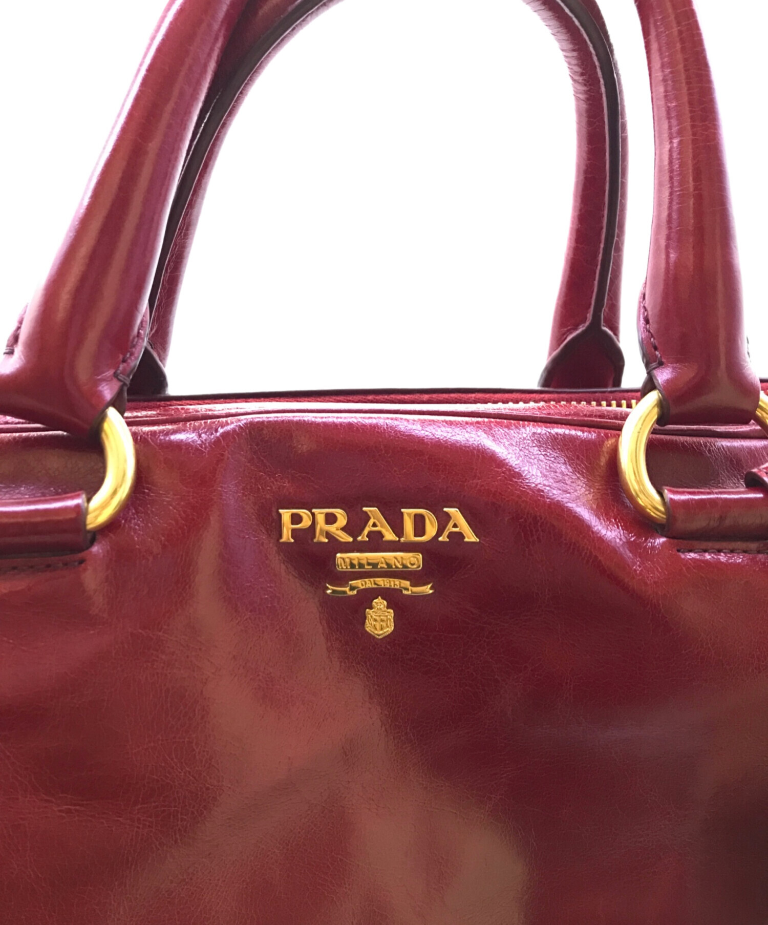 中古・古着通販】PRADA (プラダ) VITELLO SHINE 2WAY ショルダーバッグ