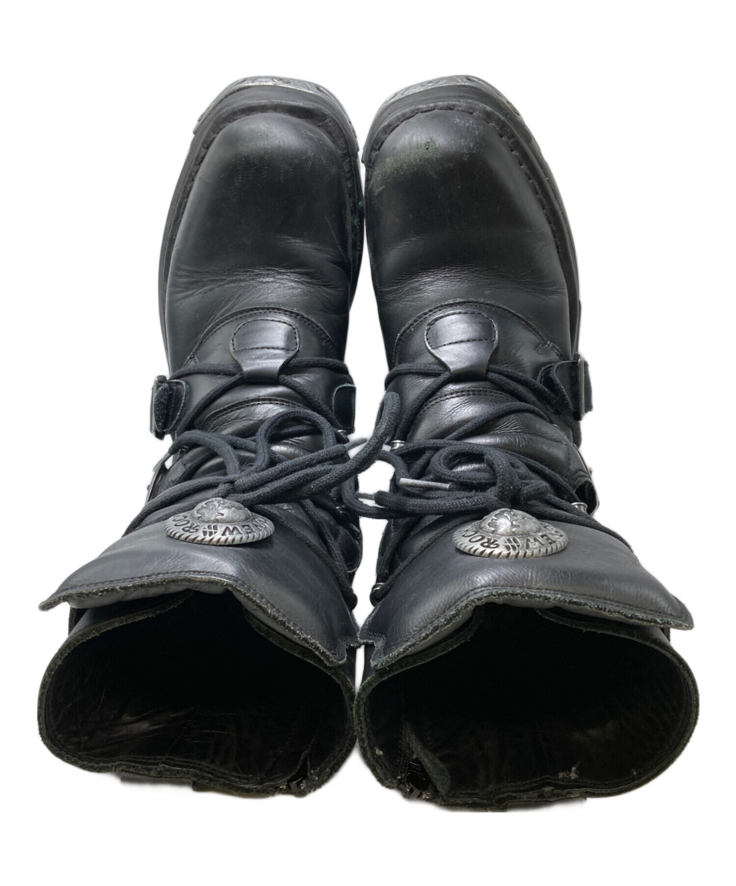 中古・古着通販】NEW ROCK (ニューロック) サイドジップブーツ