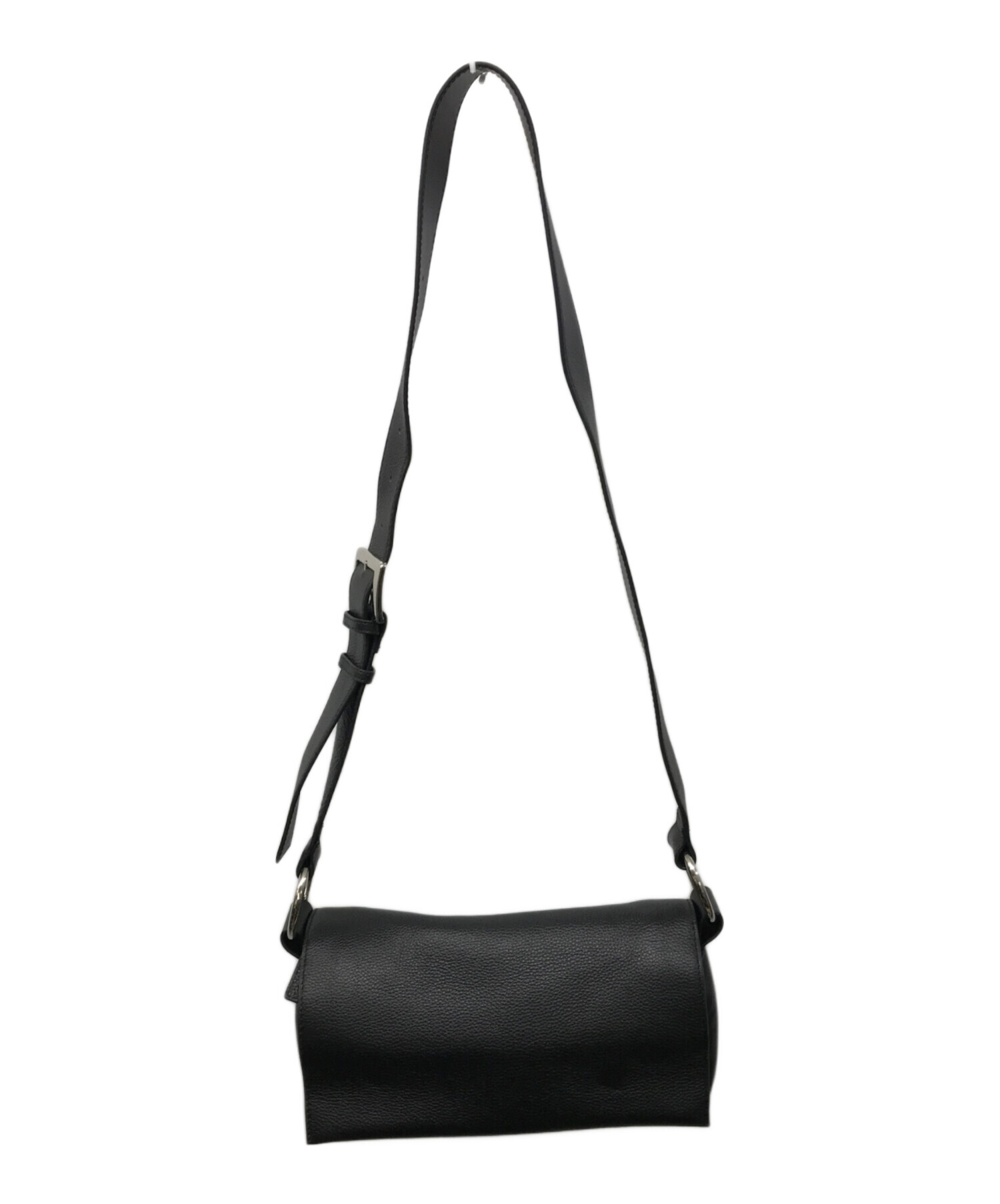 中古・古着通販】BEARDSLEY (ビアズリー) レザーボディバッグ ブラック