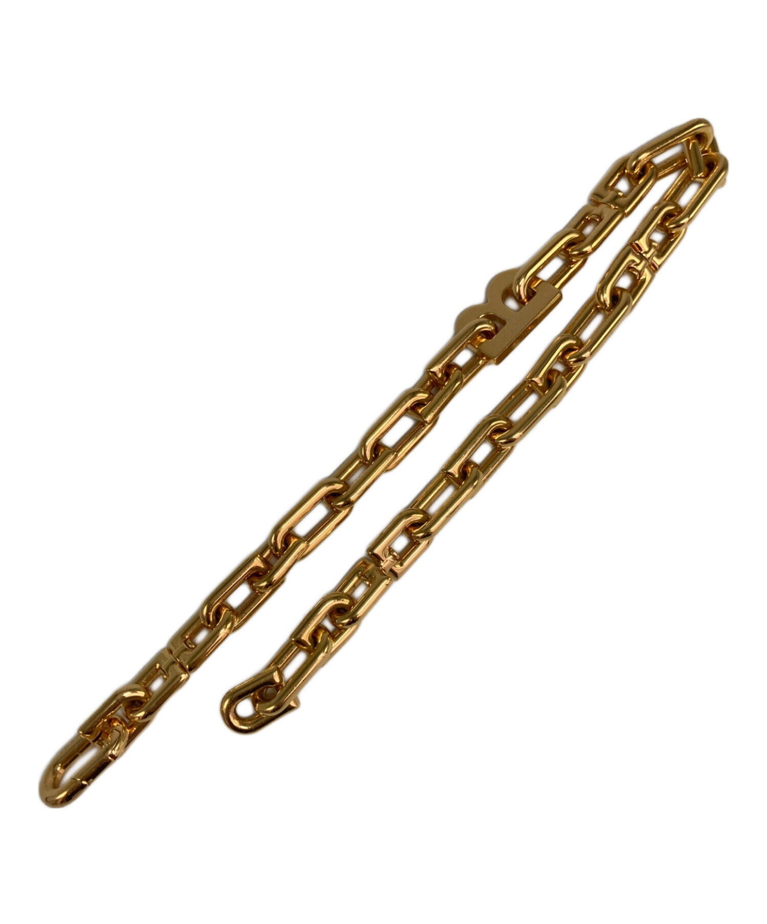 中古・古着通販】BALENCIAGA (バレンシアガ) Bチェーンネックレス