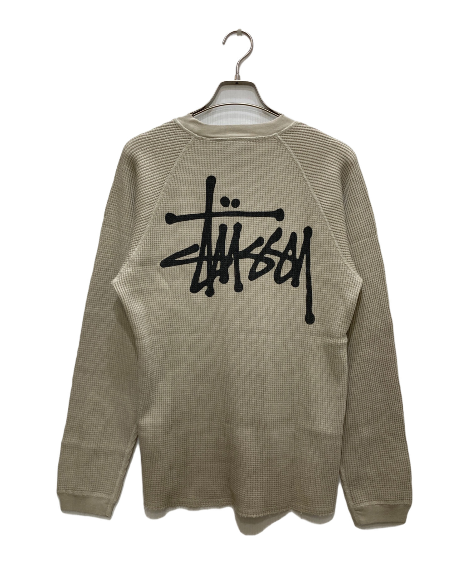 old Stussy 90s〜00s 前vスウェット サーマル ラグラン old Stussy 90s