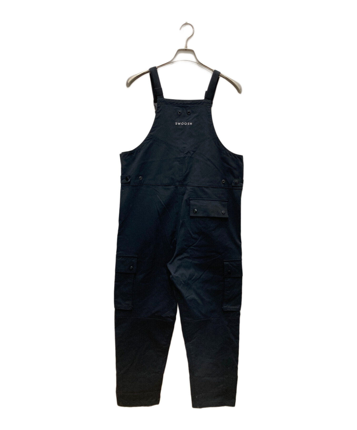 中古・古着通販】NIKE (ナイキ) NSW SWOOSH OVERALLS ブラック サイズ