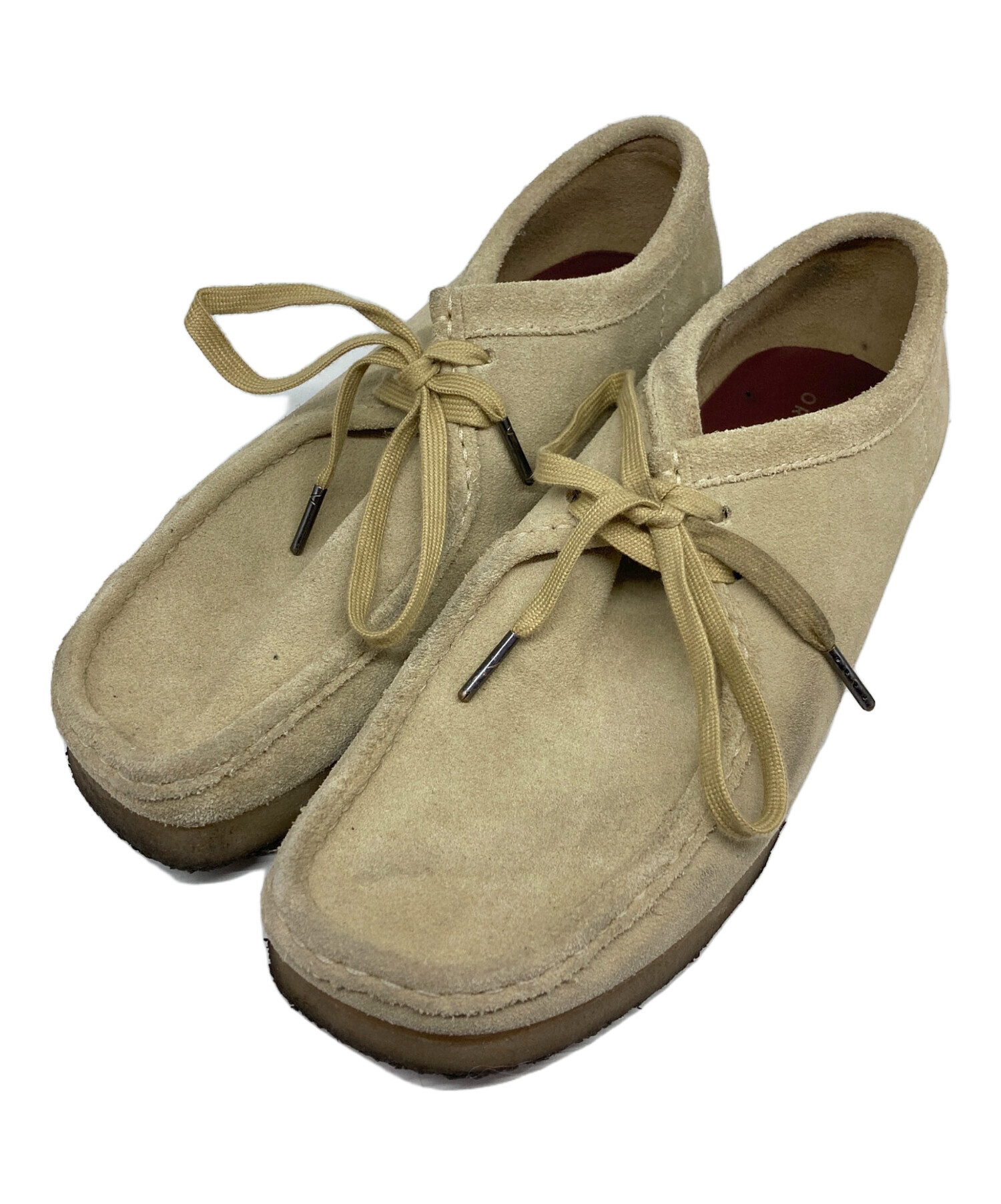 中古・古着通販】CLARKS (クラークス) ワラビーシューズ ベージュ