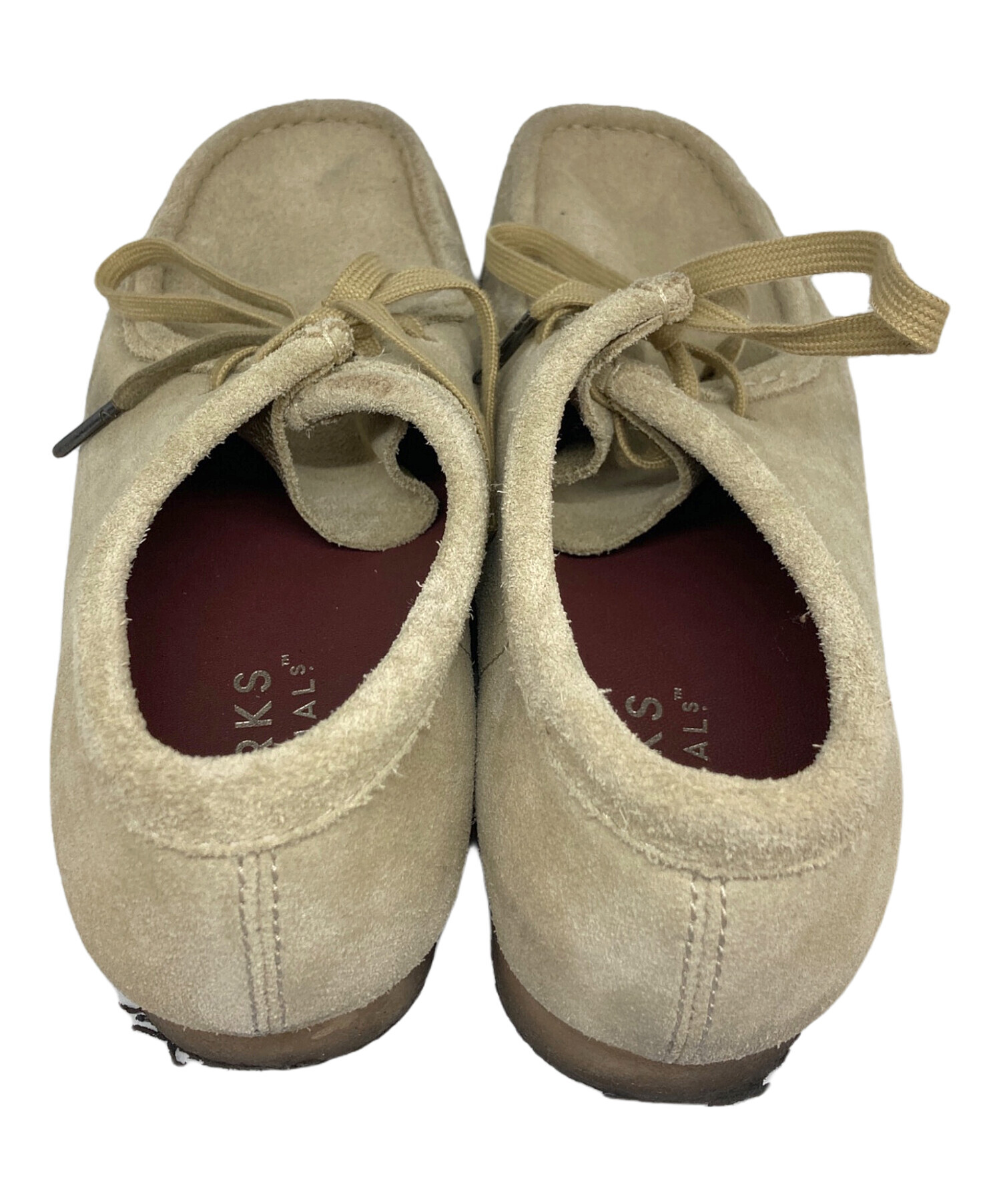 中古・古着通販】CLARKS (クラークス) ワラビーシューズ ベージュ