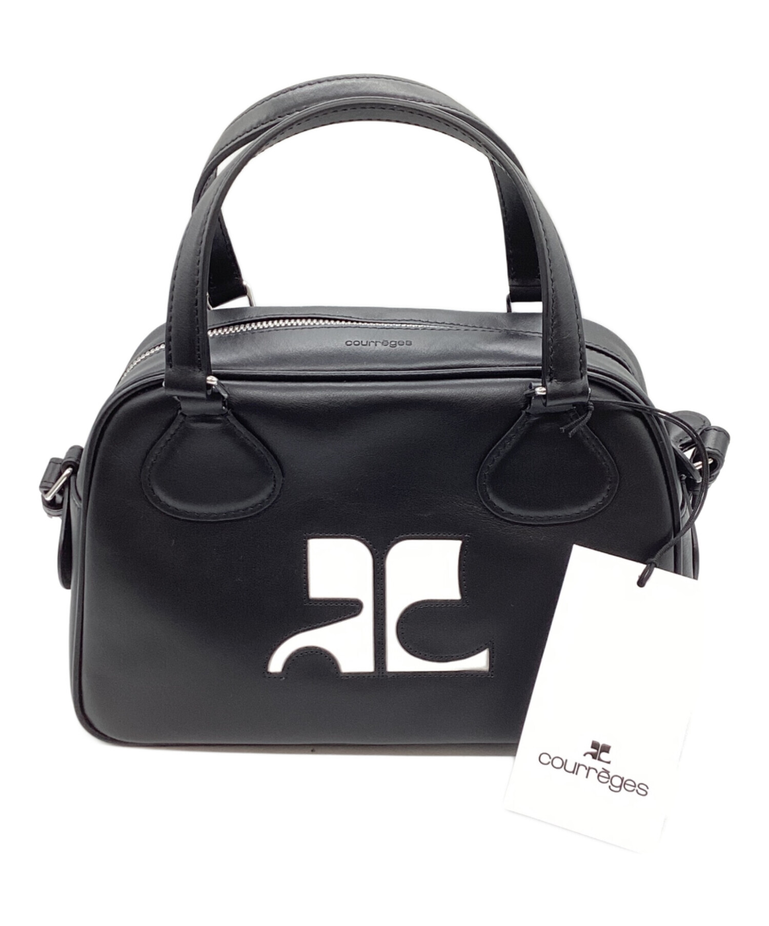 中古・古着通販】courreges (クレージュ) ロゴアップリケ ボーリング