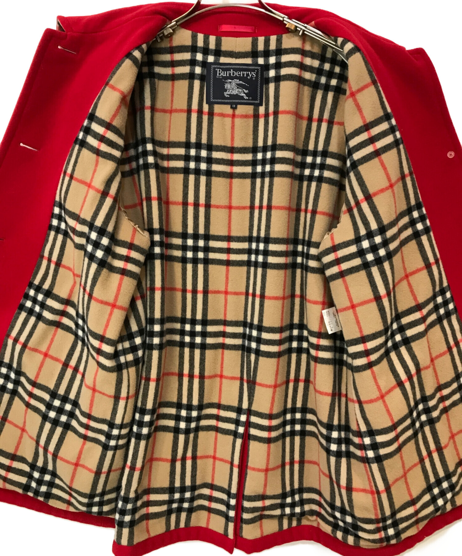 中古・古着通販】Burberry's (バーバリーズ) 金釦カシミヤ混ウール