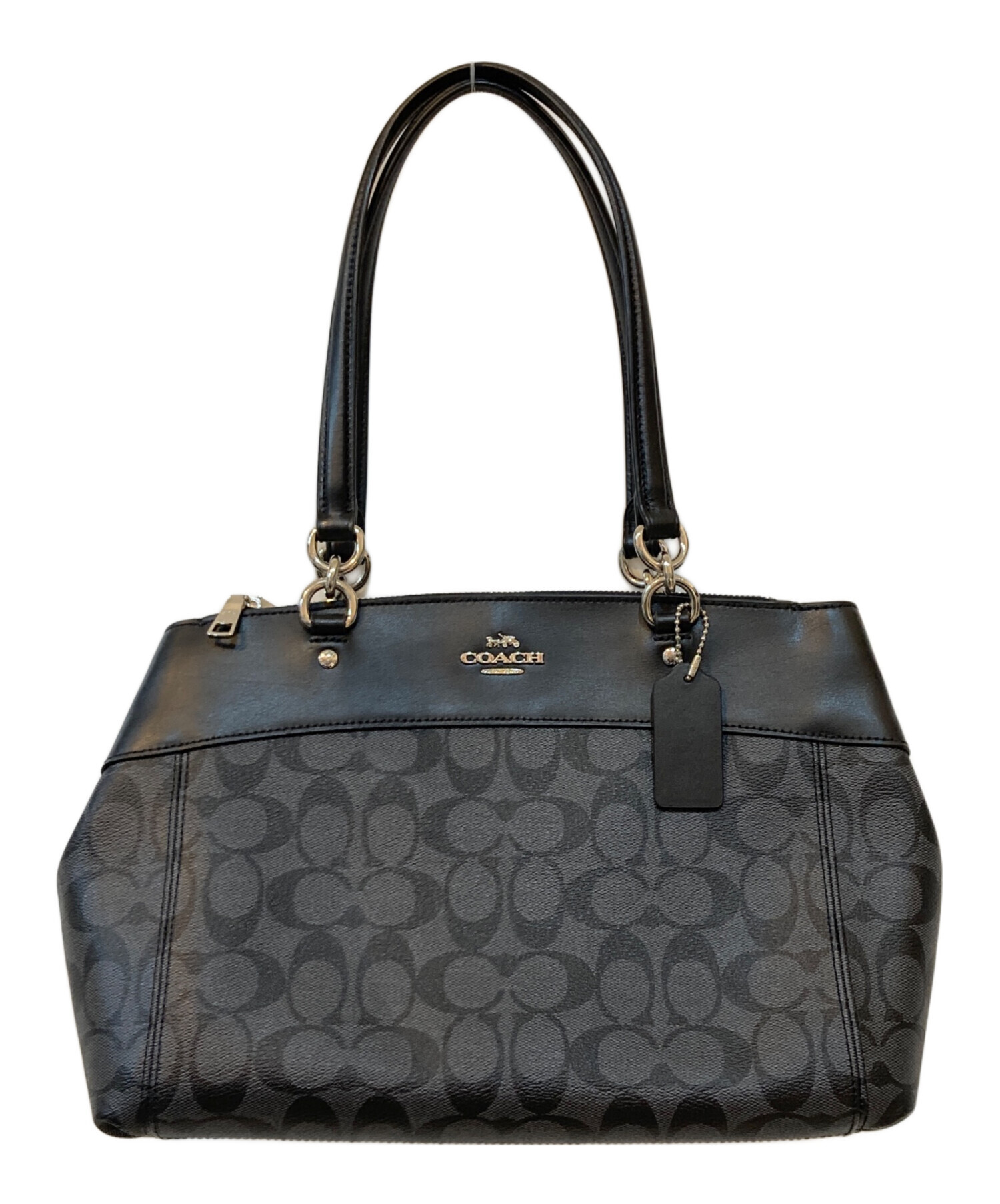 中古・古着通販】COACH (コーチ) シグネチャー 2WAYショルダーバッグ