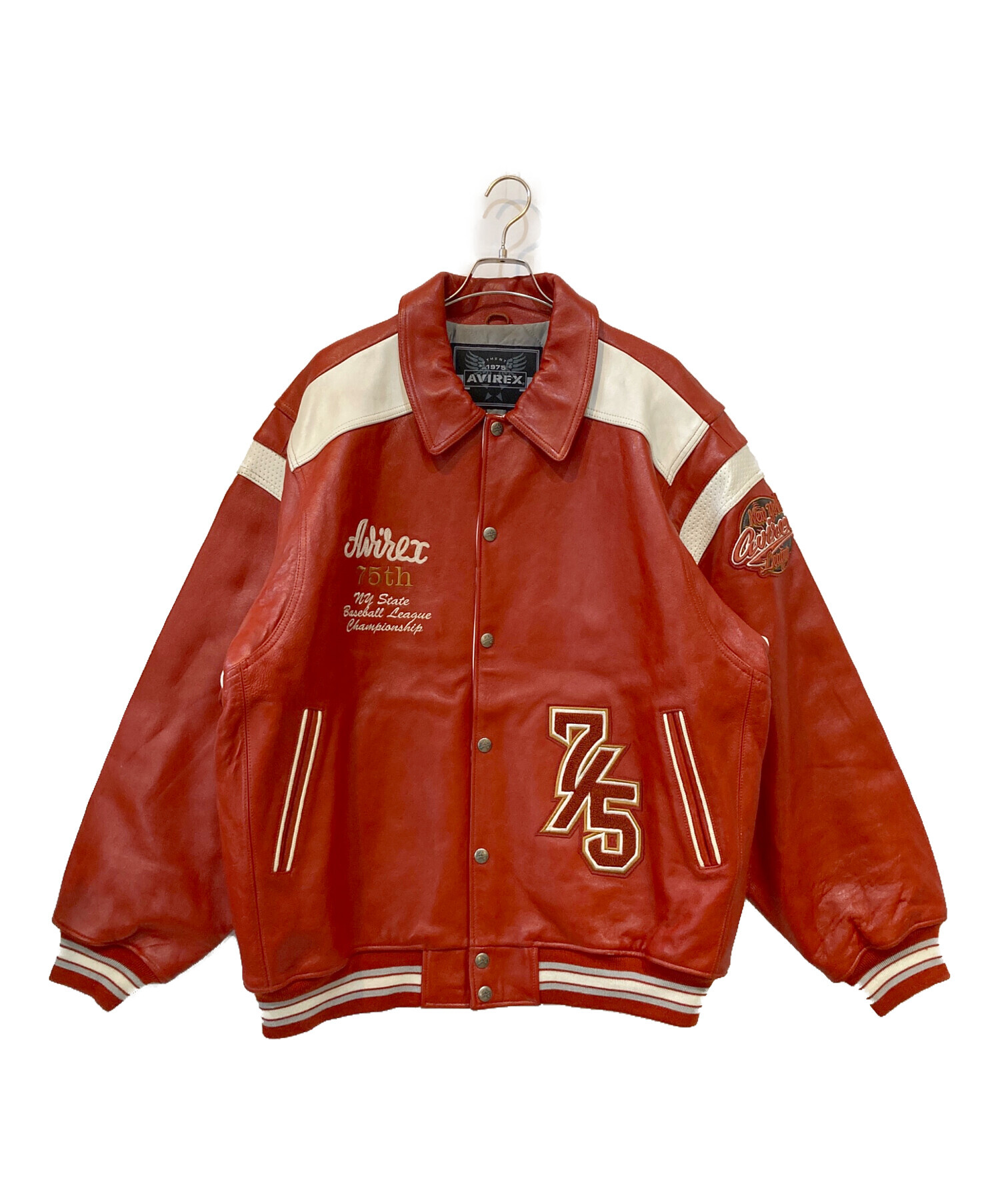 中古・古着通販】AVIREX (アヴィレックス) STAR SERIES 75 レザー