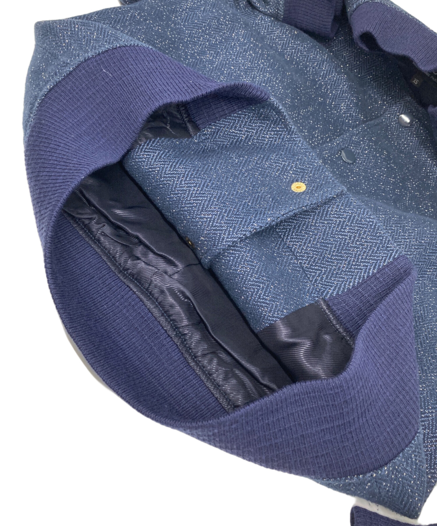 中古・古着通販】A.P.C. (アーペーセー) スタジャン ネイビー サイズ