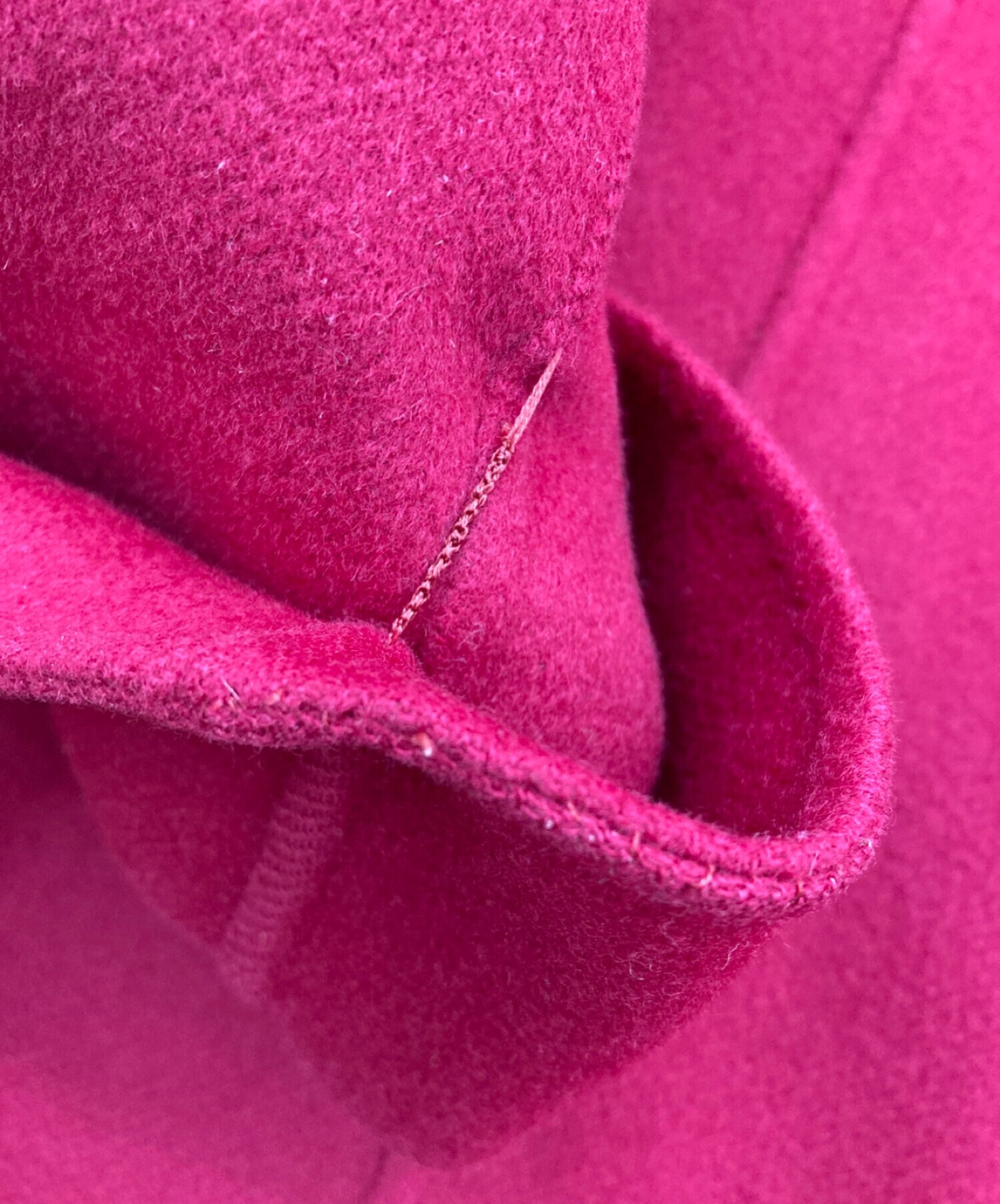 中古・古着通販】LEONARD (レオナール) カシミヤハーフコート レッド