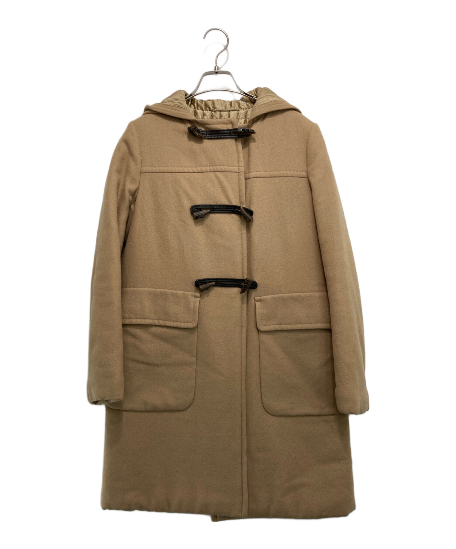 中古・古着通販】PRADA (プラダ) 裏キルトダッフルコート ベージュ