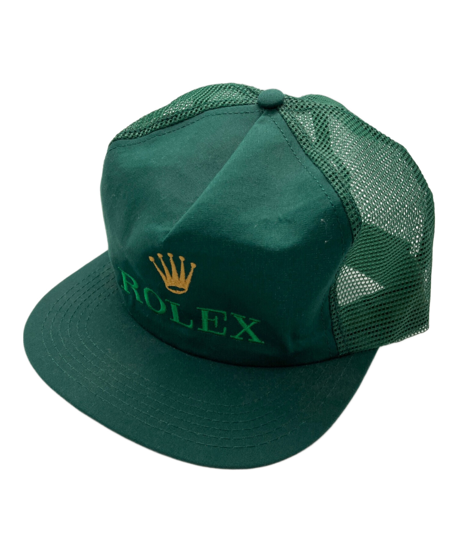 中古・古着通販】ROLEX (ロレックス) [古着]90's ロゴ刺繍メッシュ